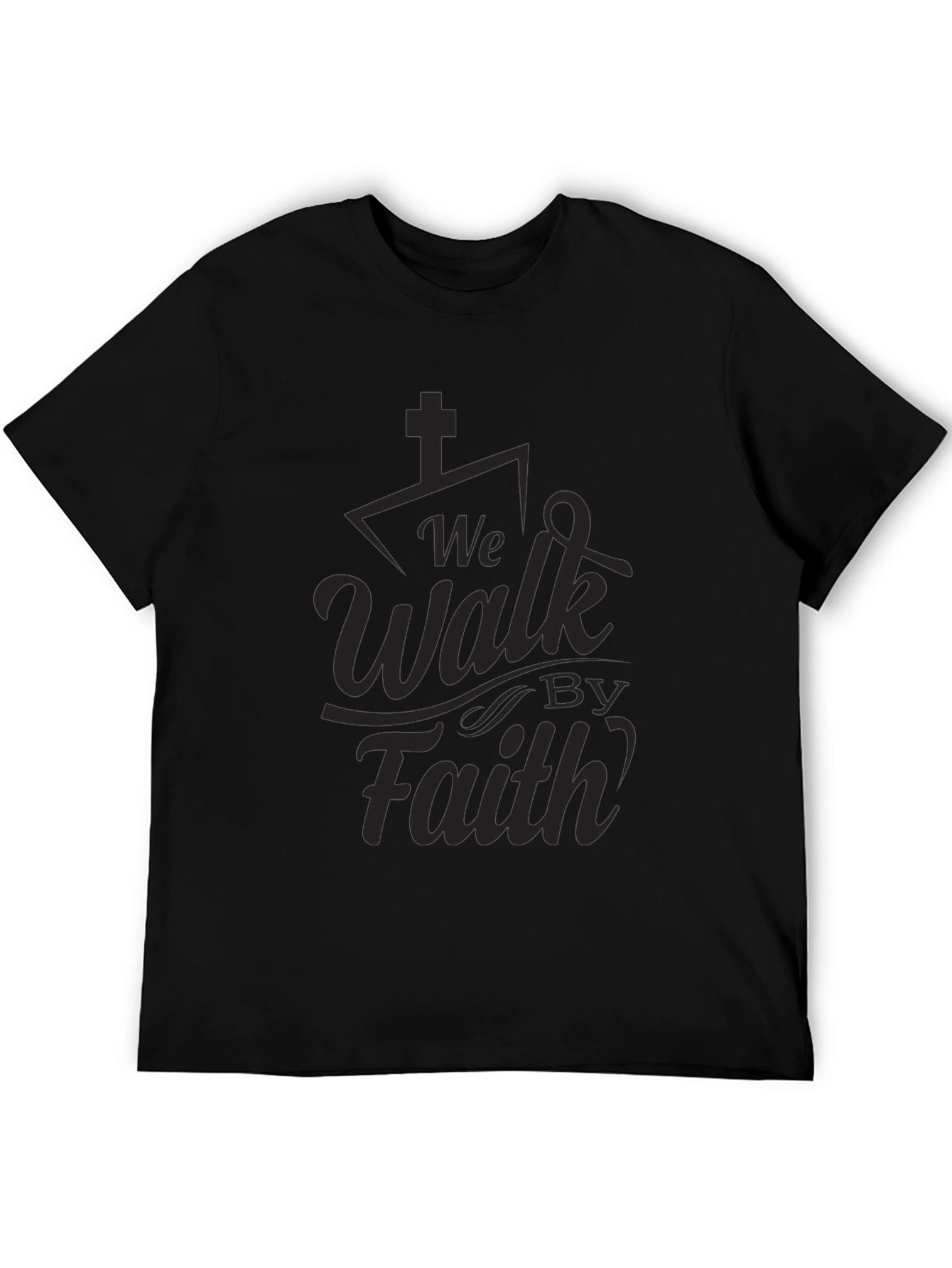 We Walk By Faith Graphic Tee