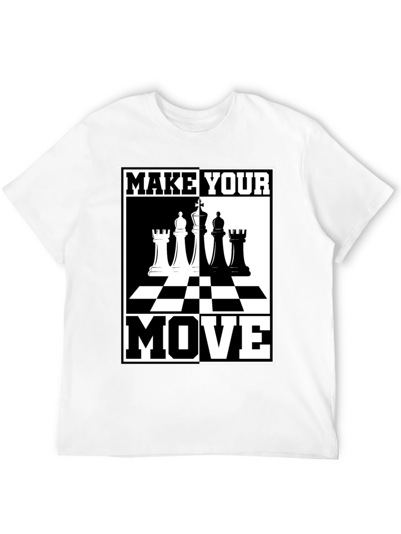 Make Your Move Chess Graphic T-Shirt