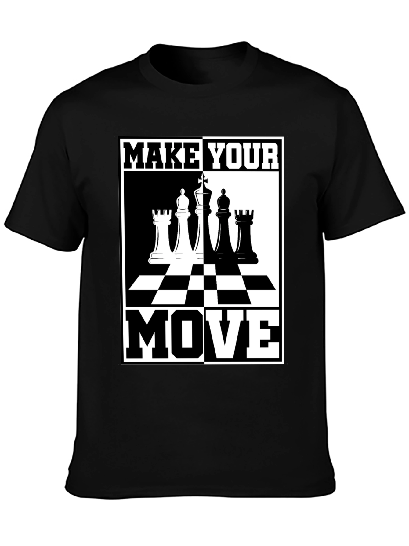 Make Your Move Chess Graphic T-Shirt