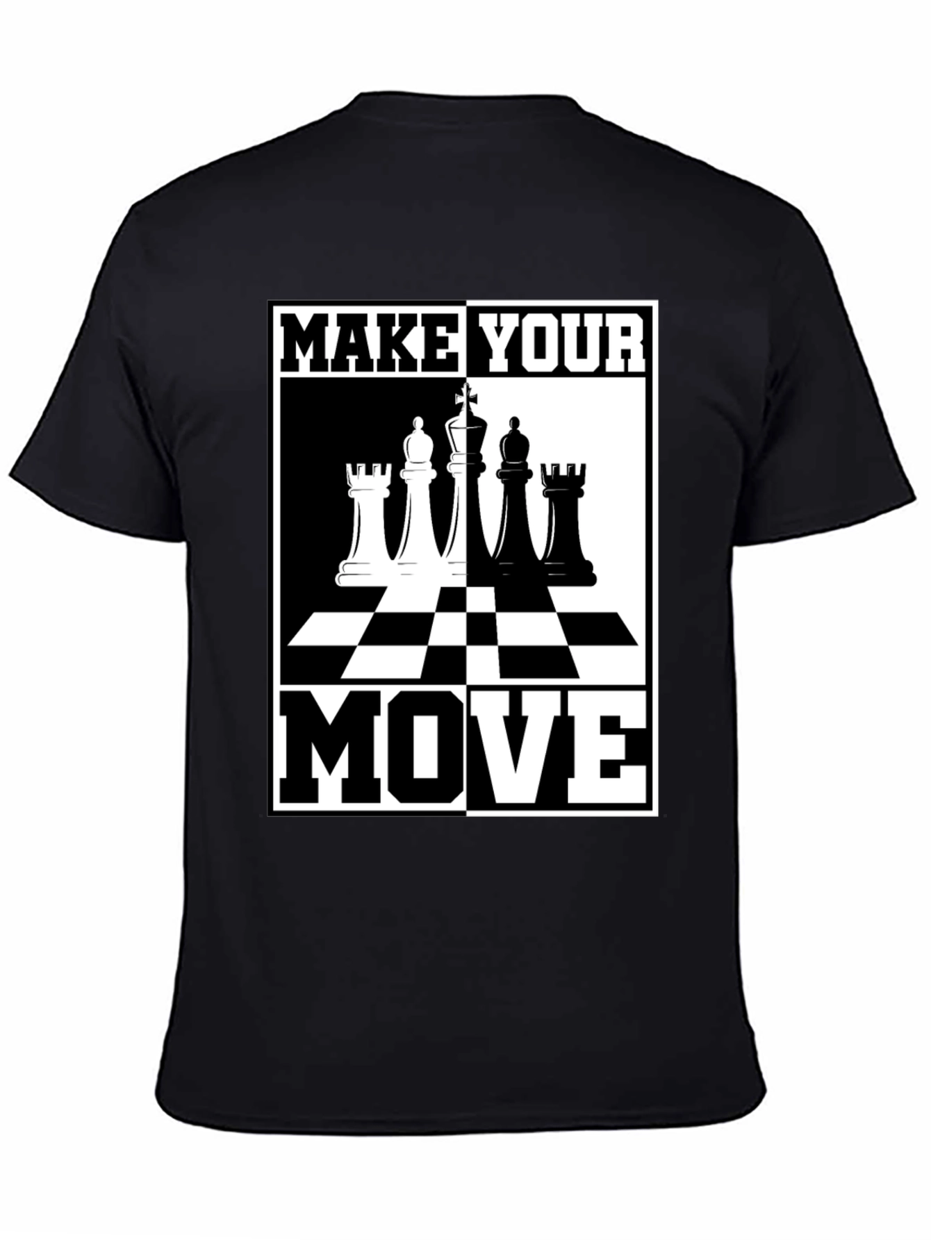 Make Your Move Chess Graphic T-Shirt