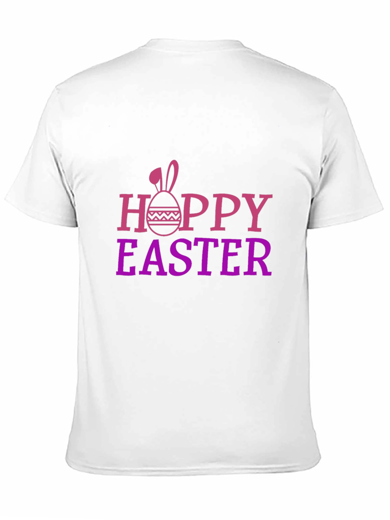 Hoppy Easter Black Graphic T-Shirt