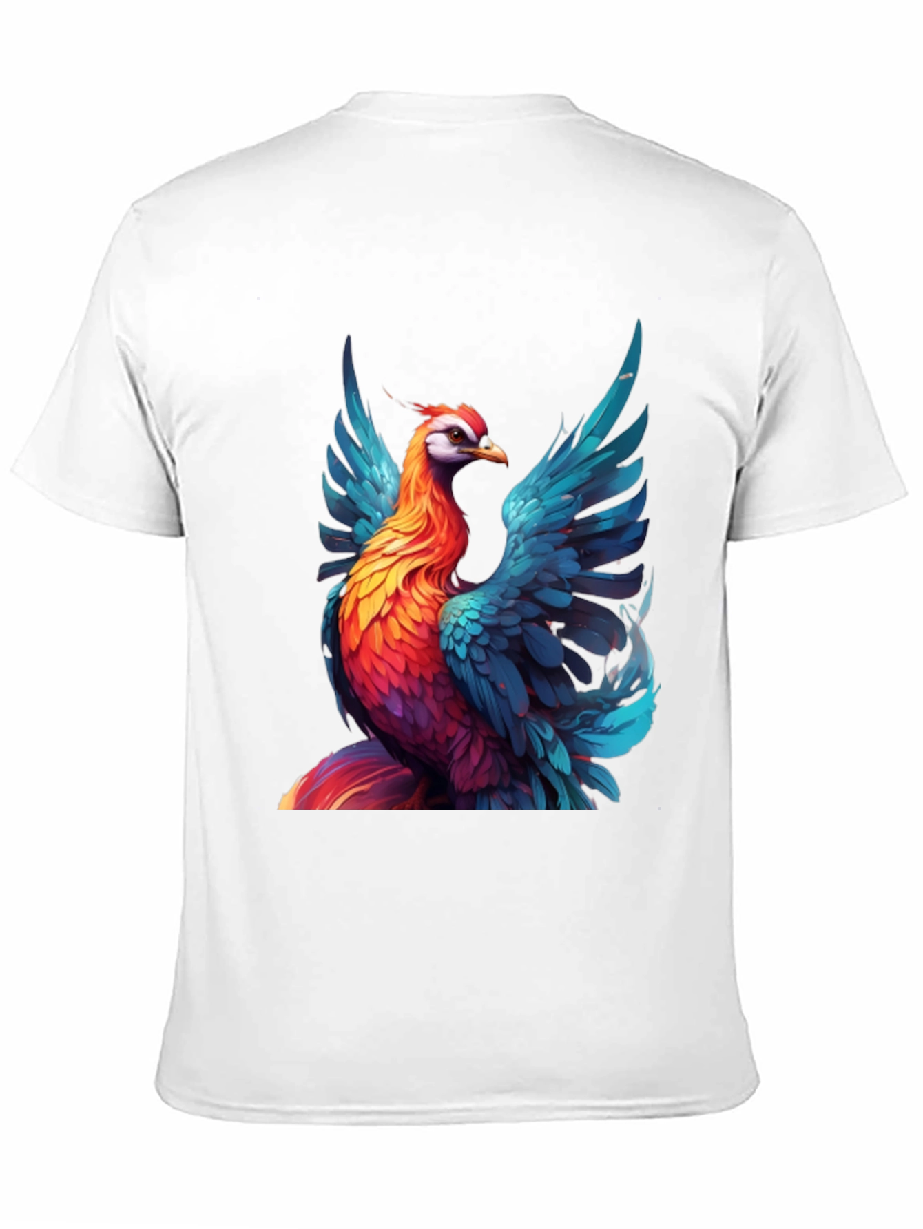 Vivid Phoenix Graphic T-Shirt - Bold Style
