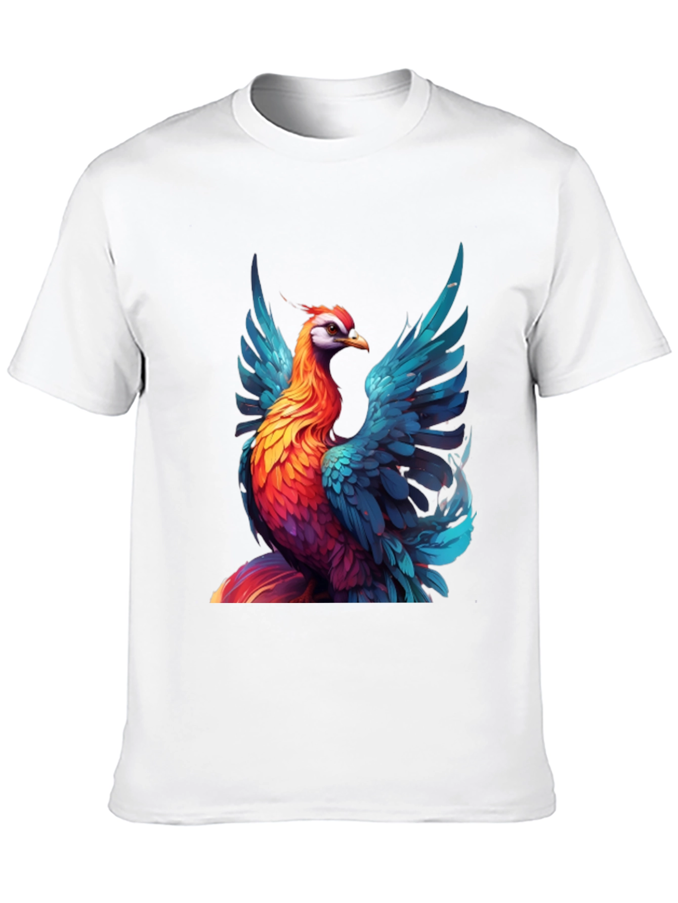 Vivid Phoenix Graphic T-Shirt - Bold Style