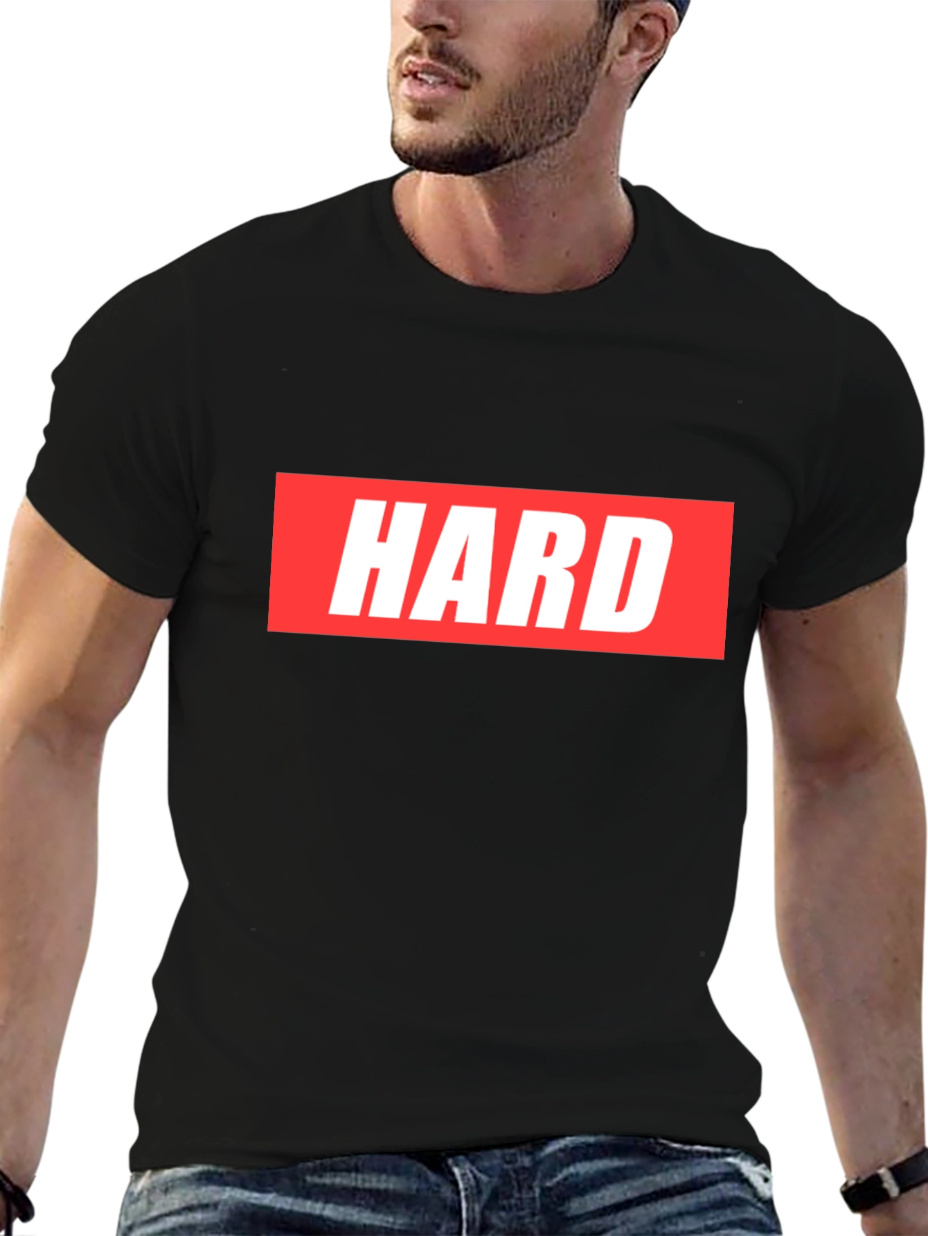 HARD Graphic Tee - Bold Streetwear Style