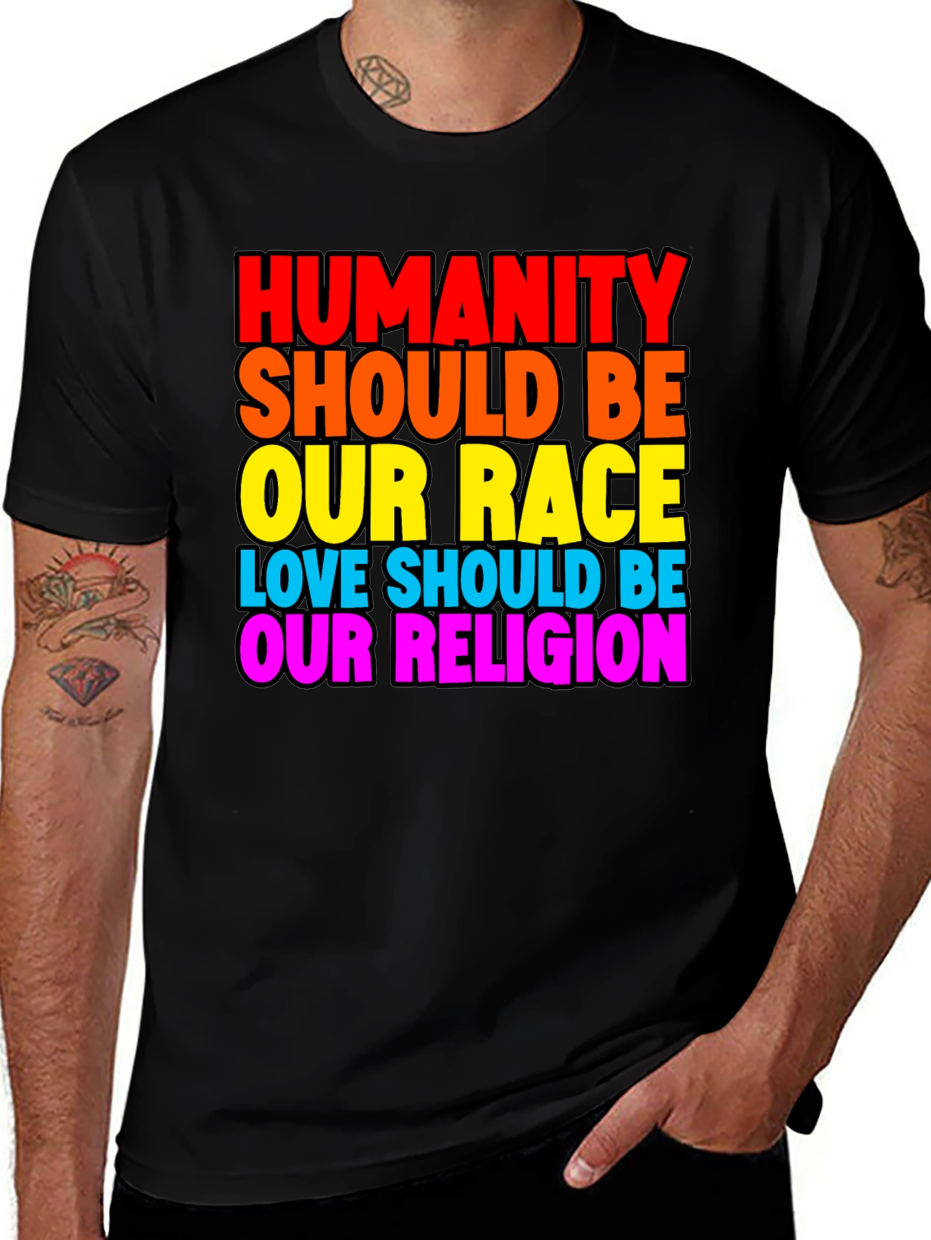 Humanity Should Be Our Race T-Shirt
