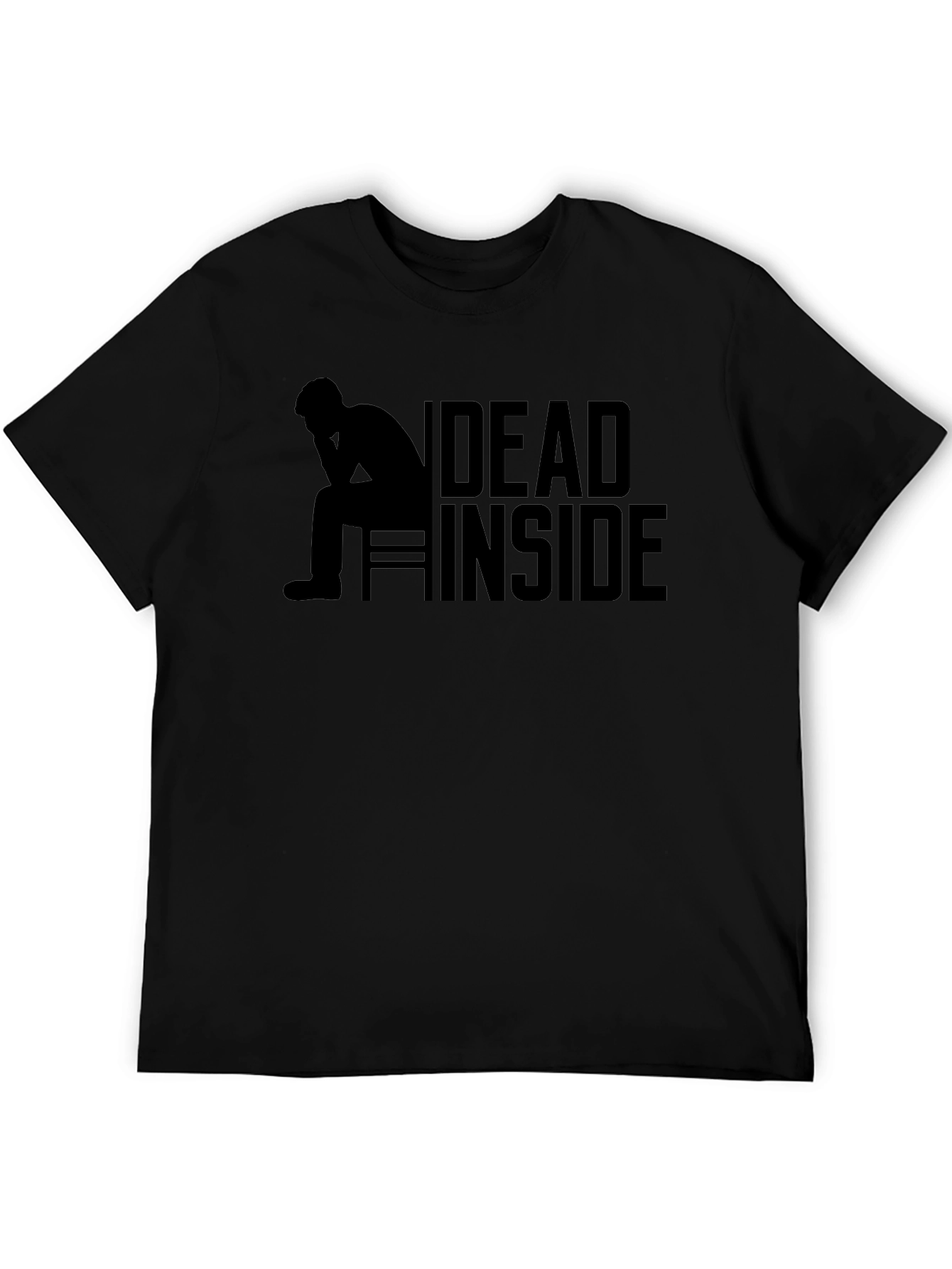 Dead Inside Graphic Tee - Black
