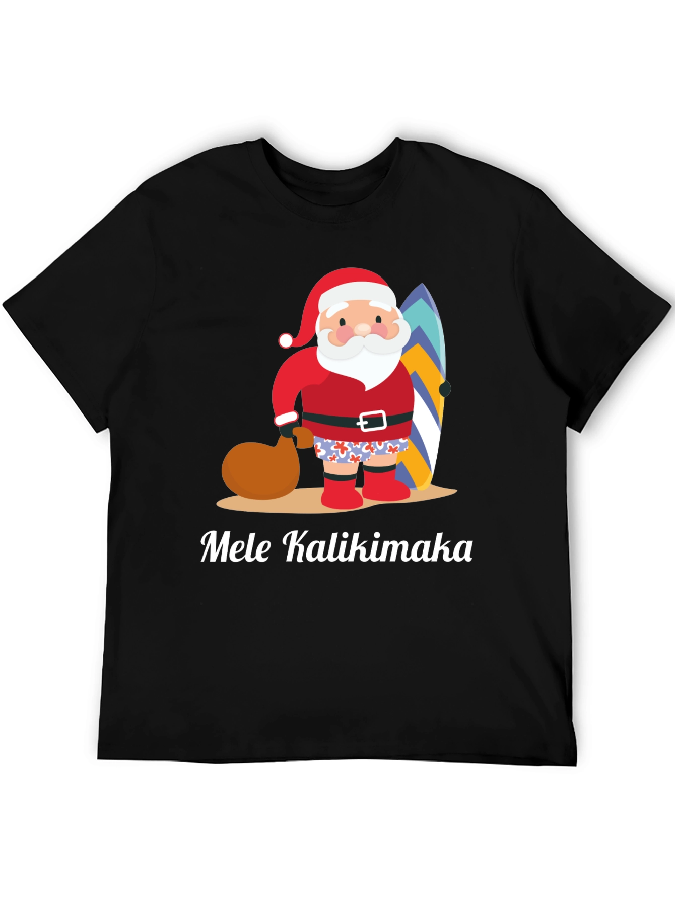Mele Kalikimaka Santa T-Shirt