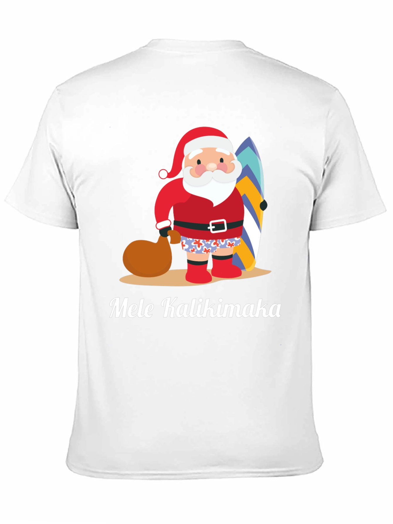 Mele Kalikimaka Santa T-Shirt