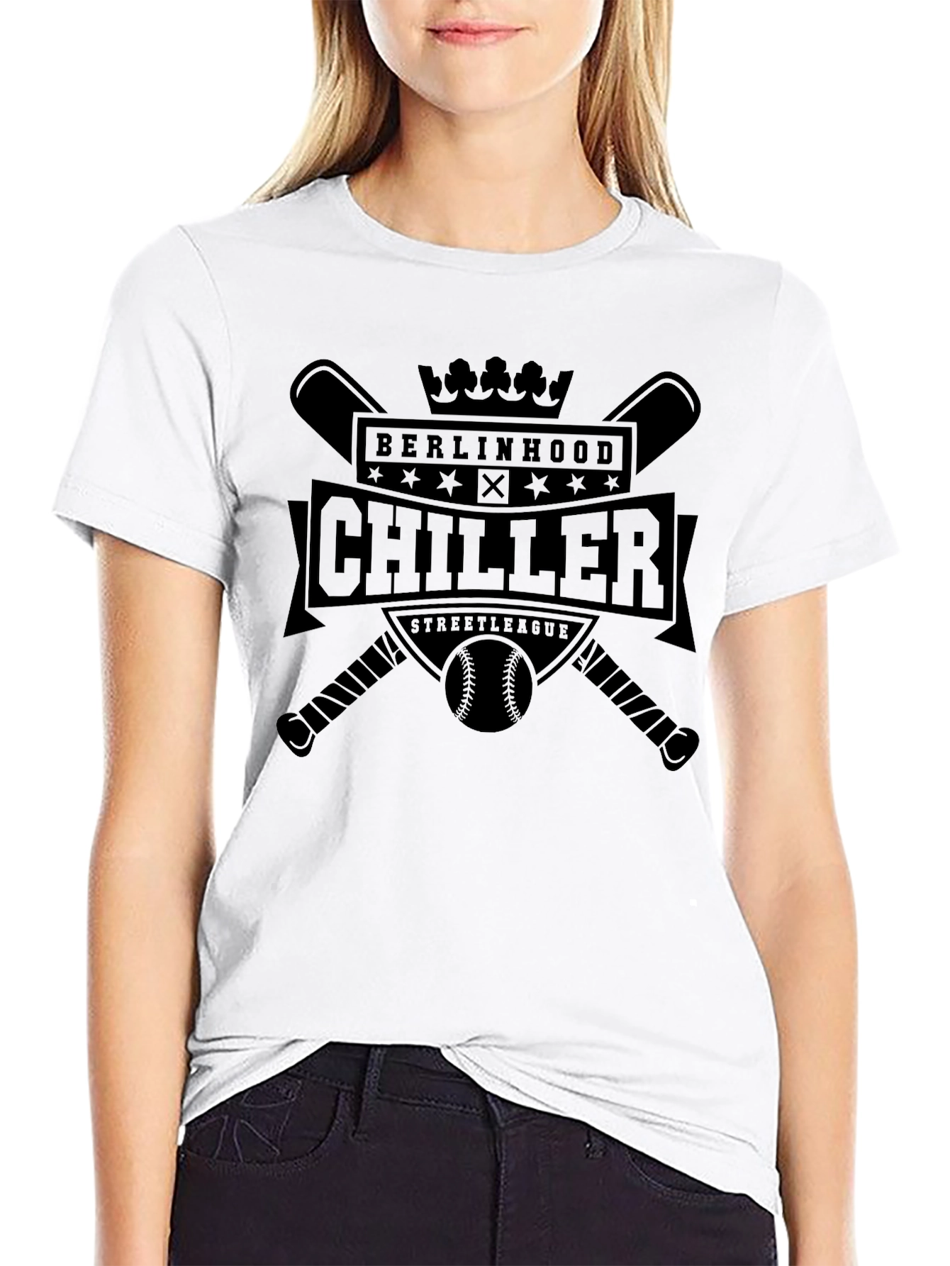Berlinhood Chiller Street League Baseball T-Shirt