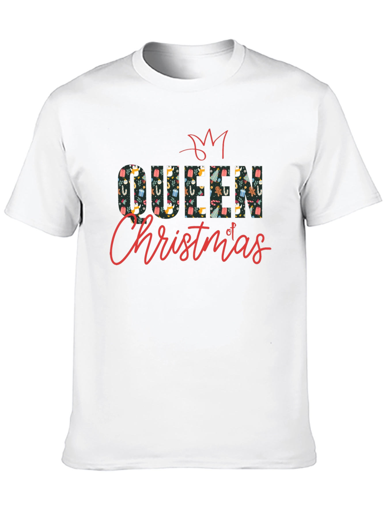 Queen of Christmas Festive Graphic Tee