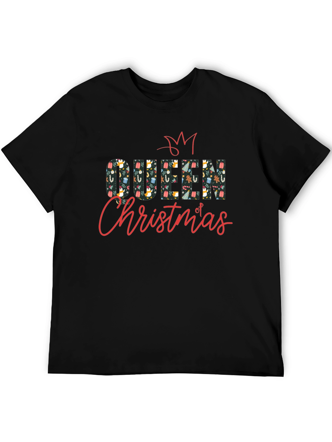 Queen of Christmas Festive Graphic Tee