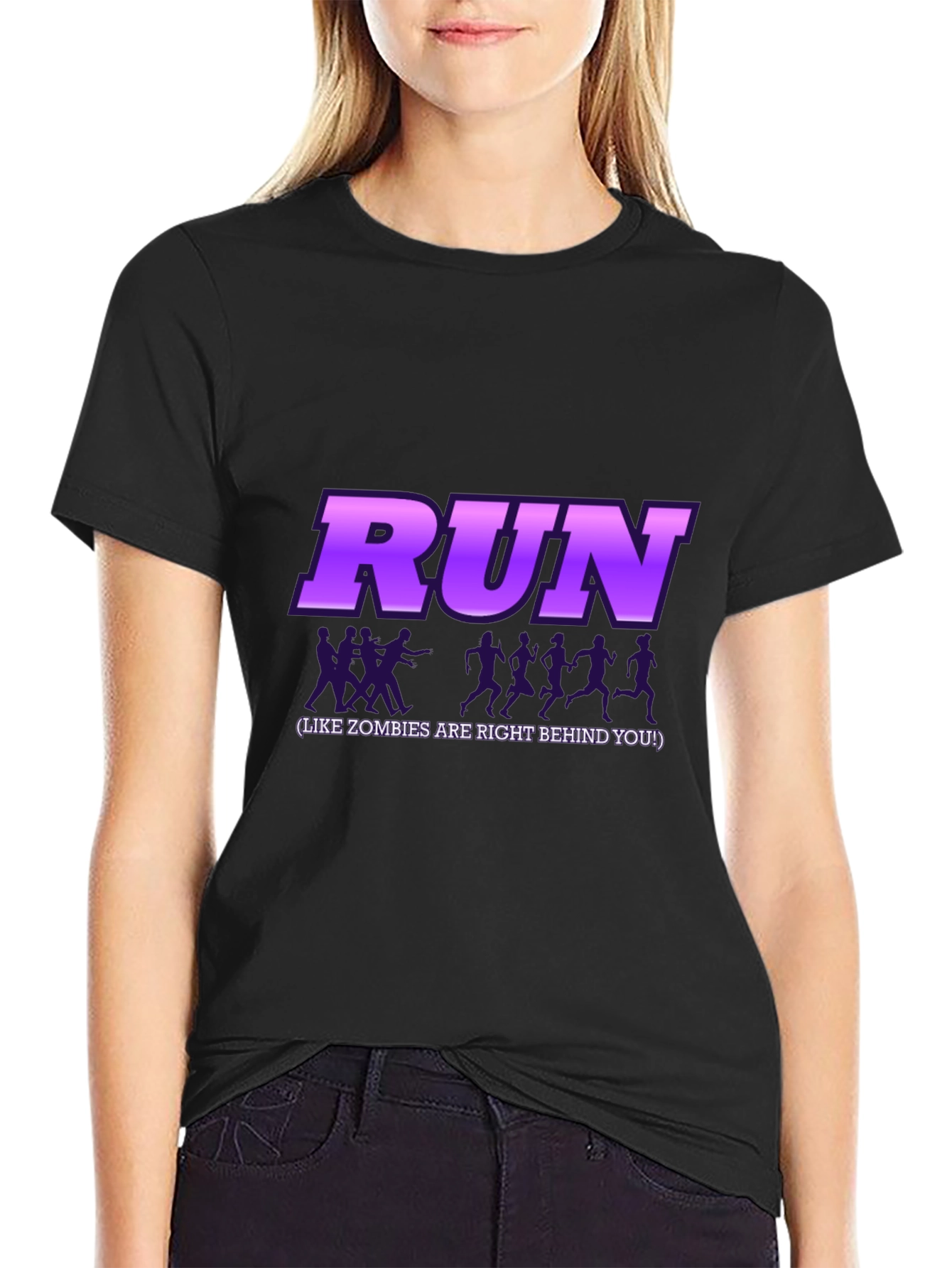 Run Like Zombies are Behind You T-Shirt