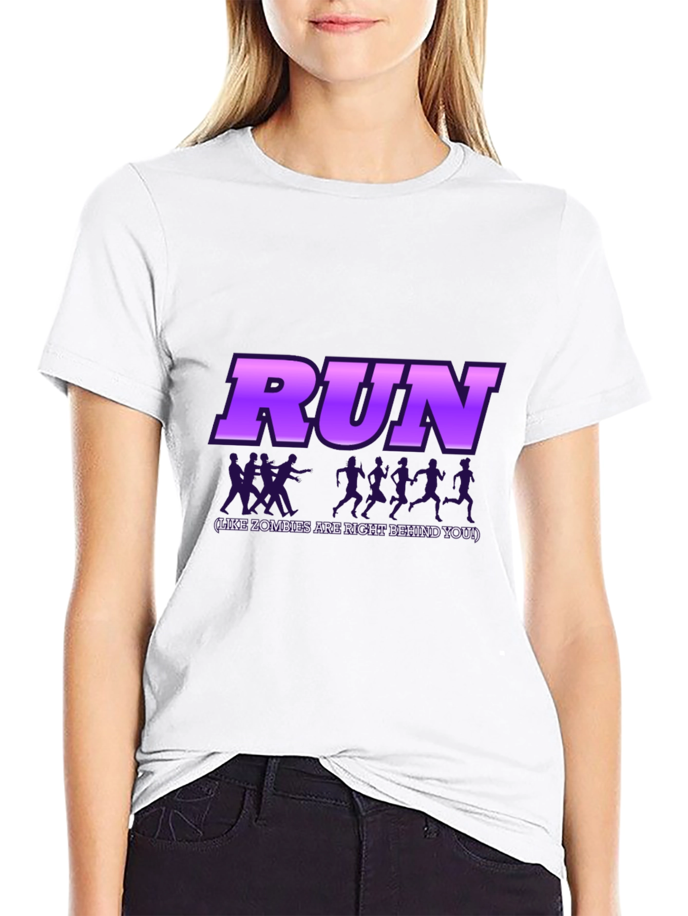 Run Like Zombies are Behind You T-Shirt