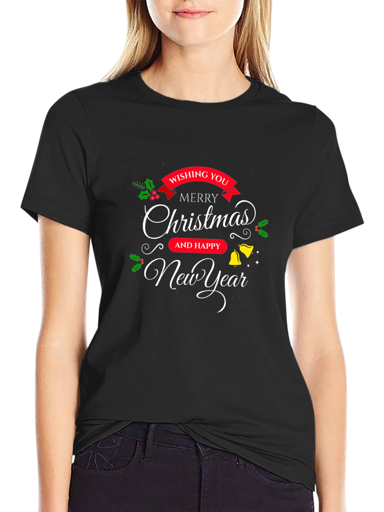 Festive Christmas & New Year Graphic Tee