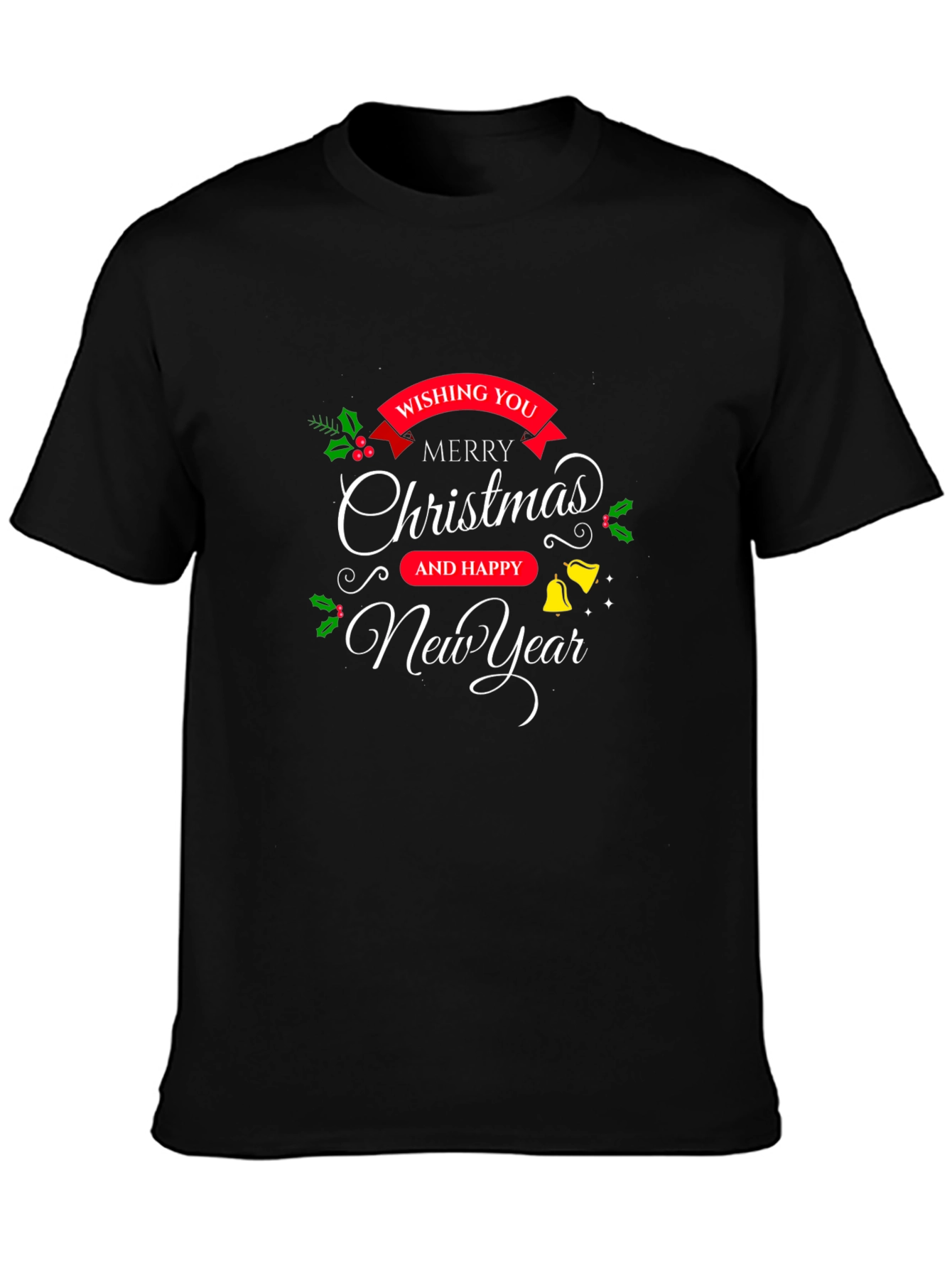 Festive Christmas & New Year Graphic Tee