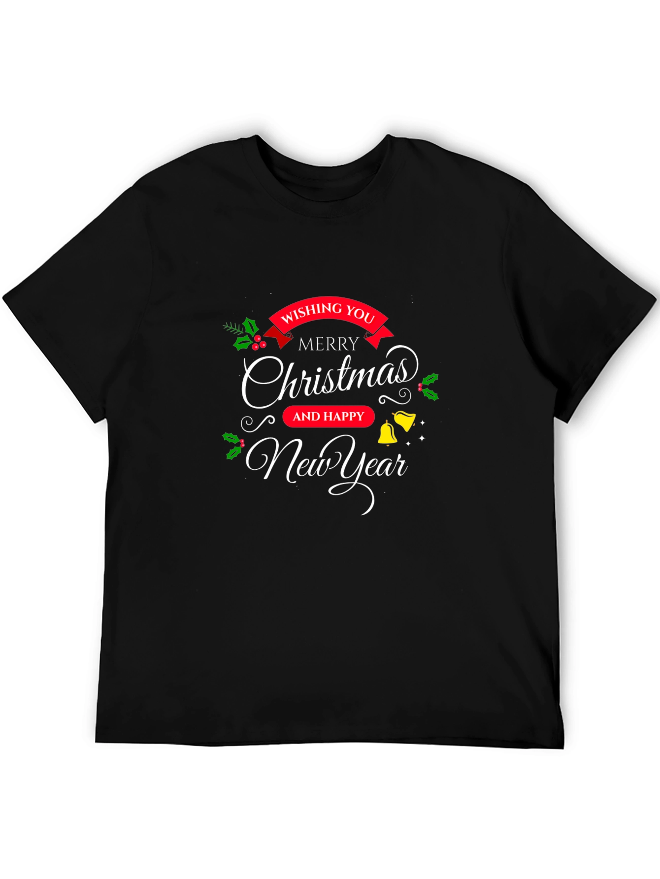 Festive Christmas & New Year Graphic Tee