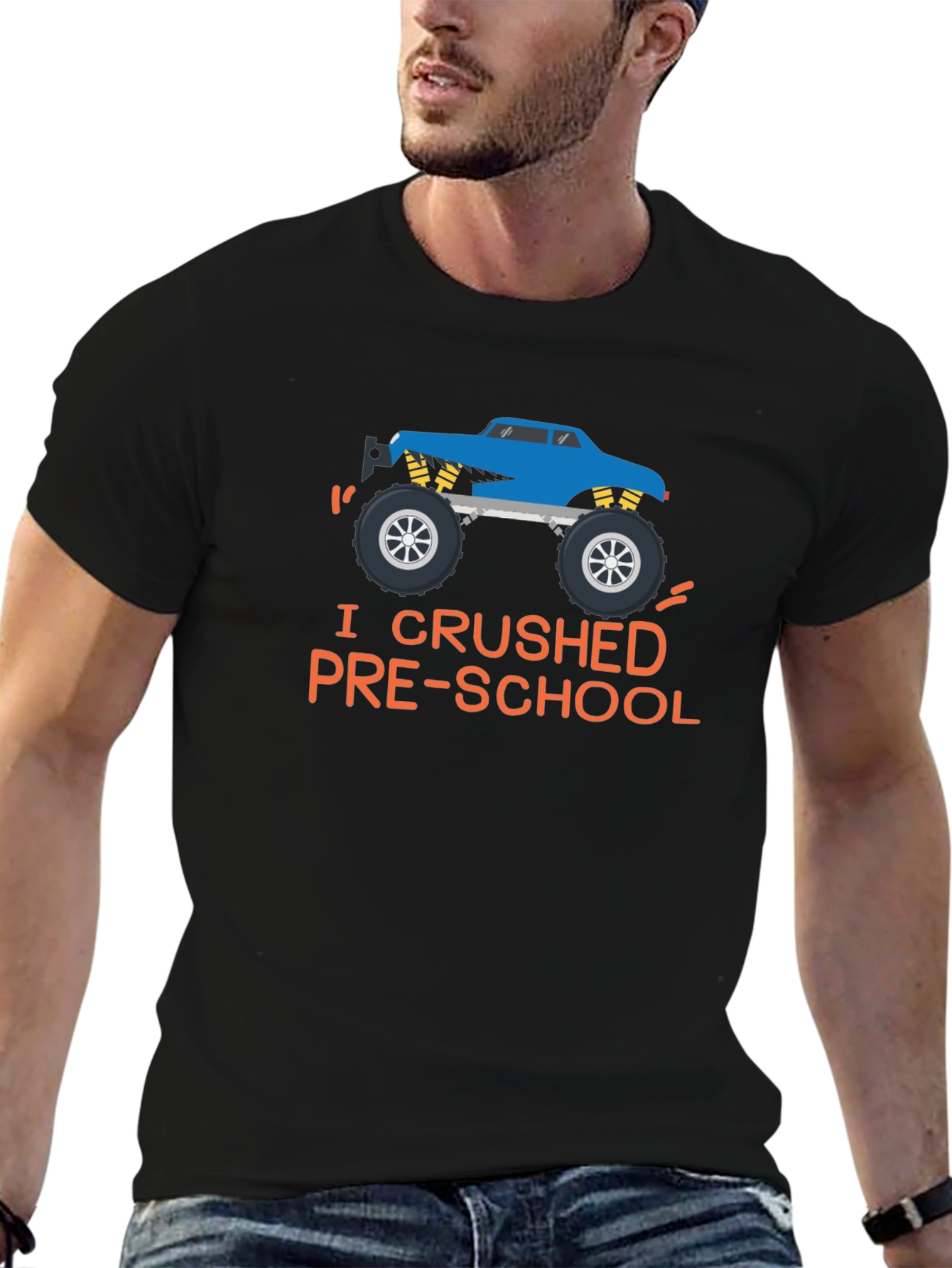 I Crushed Pre-School Monster Truck T-Shirt