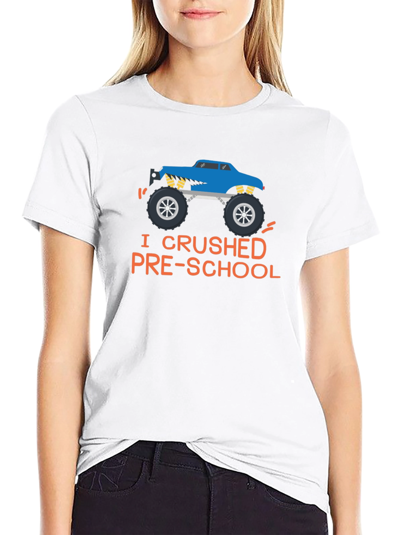 I Crushed Pre-School Monster Truck T-Shirt