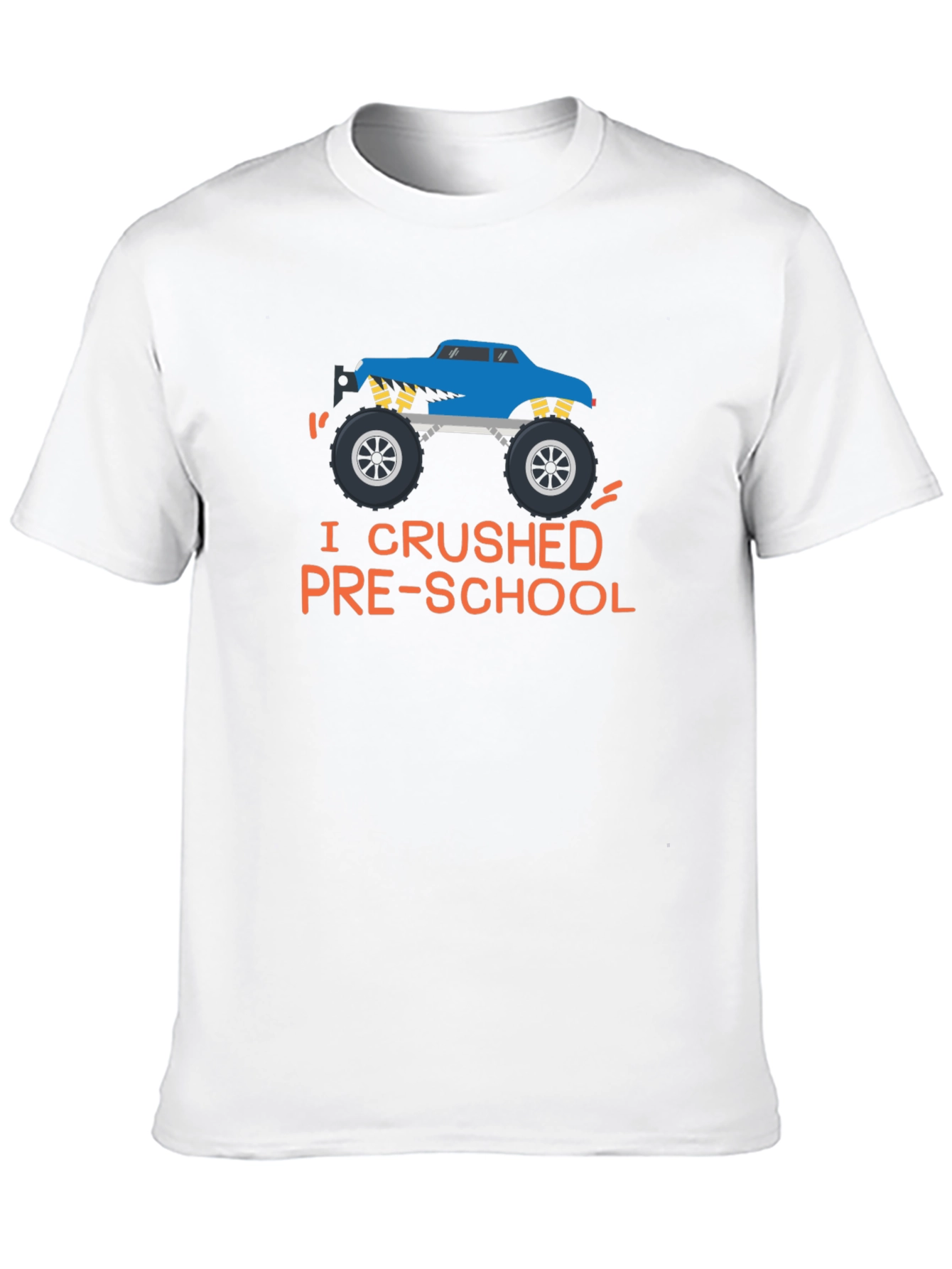 I Crushed Pre-School Monster Truck T-Shirt