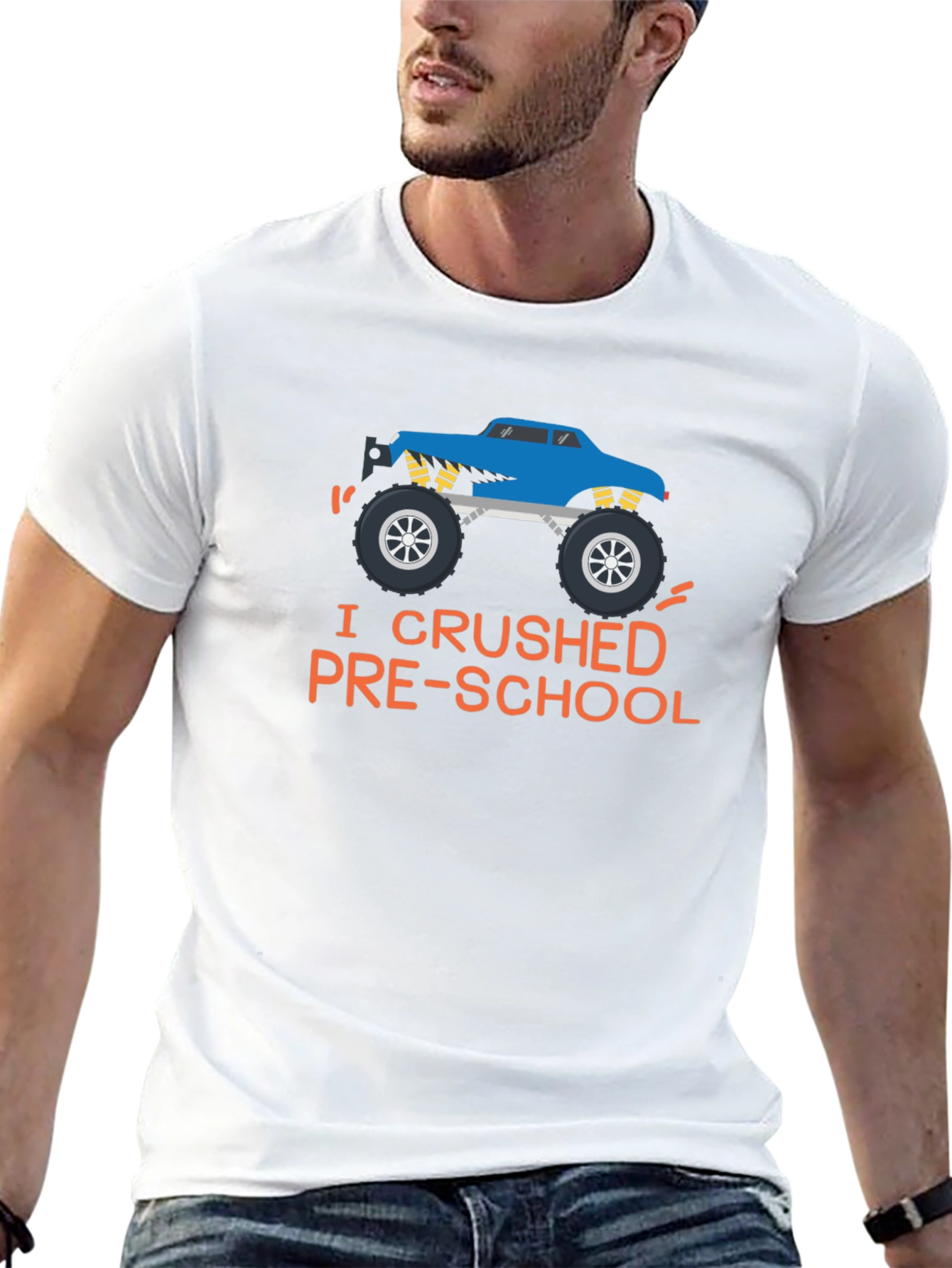 I Crushed Pre-School Monster Truck T-Shirt