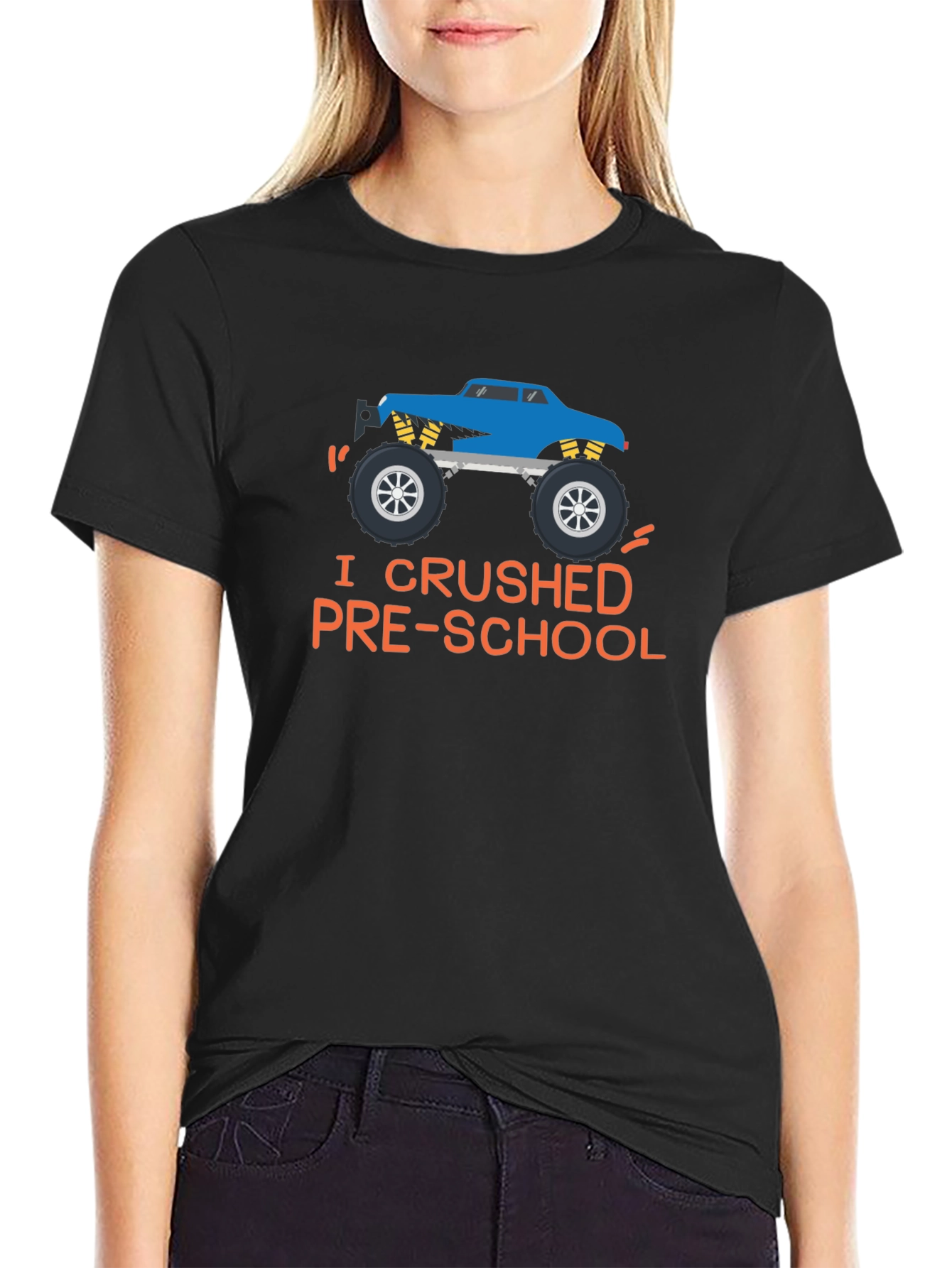 I Crushed Pre-School Monster Truck T-Shirt