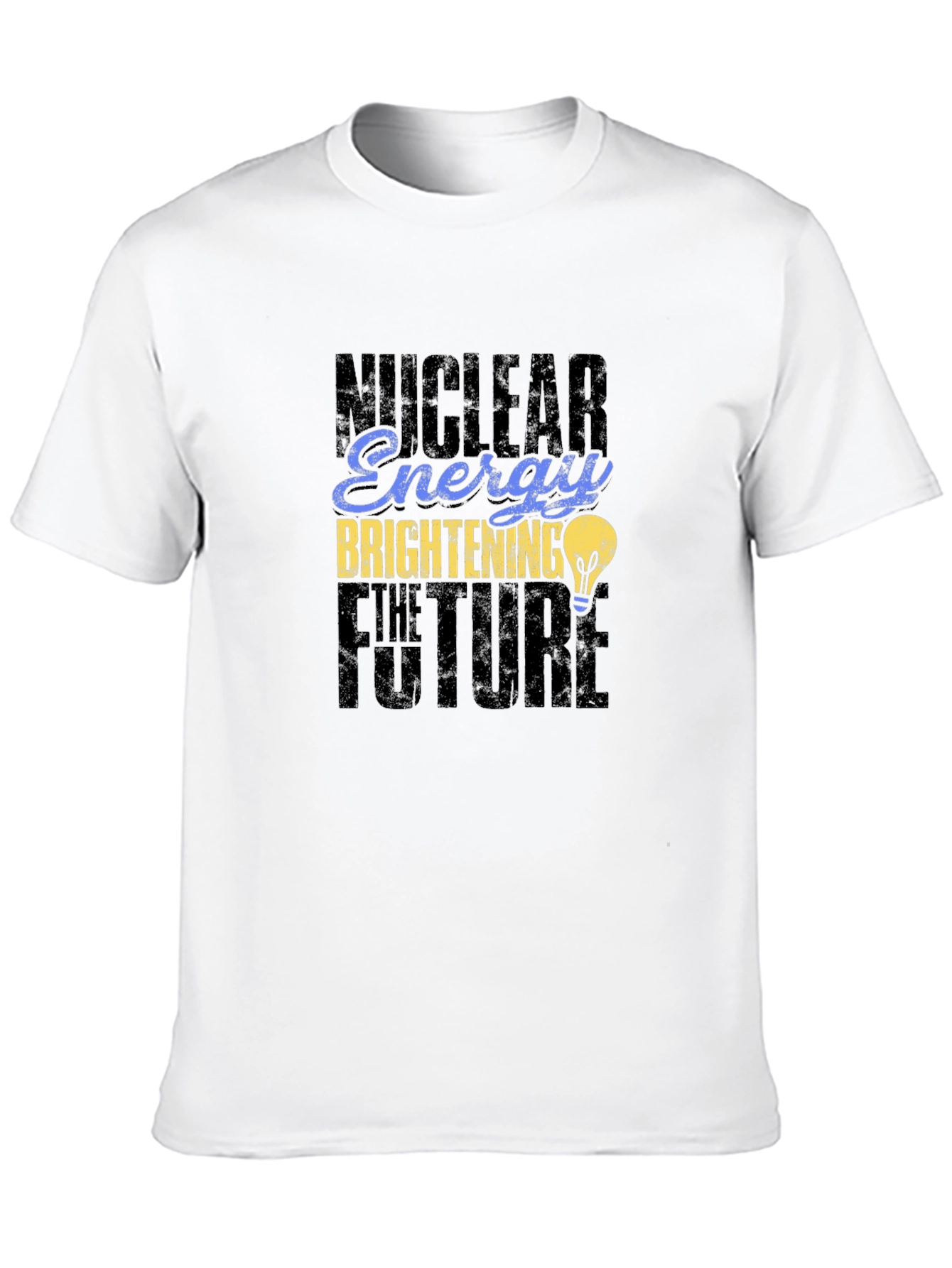 Nuclear Energy Brightening The Future Black T-Shirt