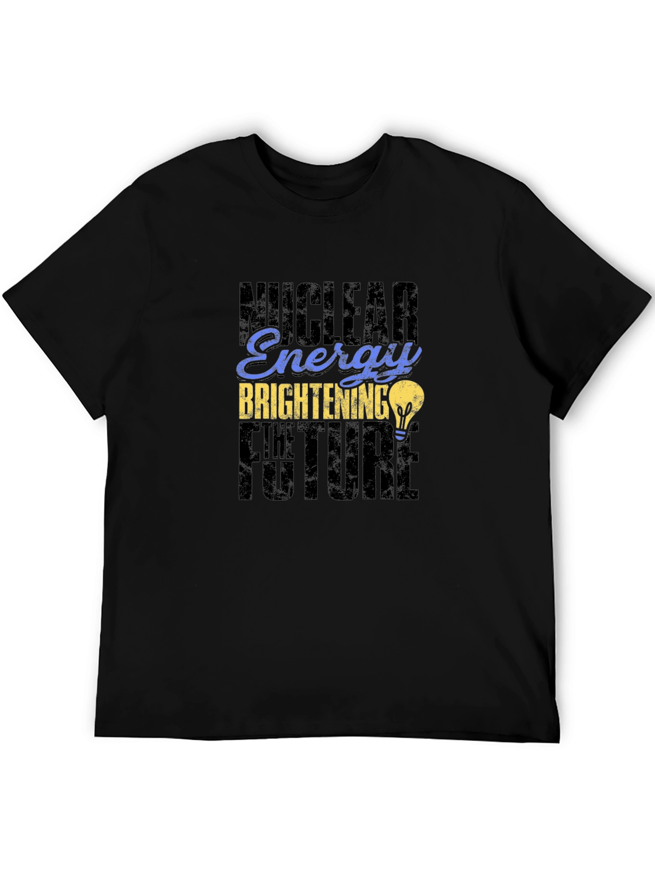 Nuclear Energy Brightening The Future Black T-Shirt