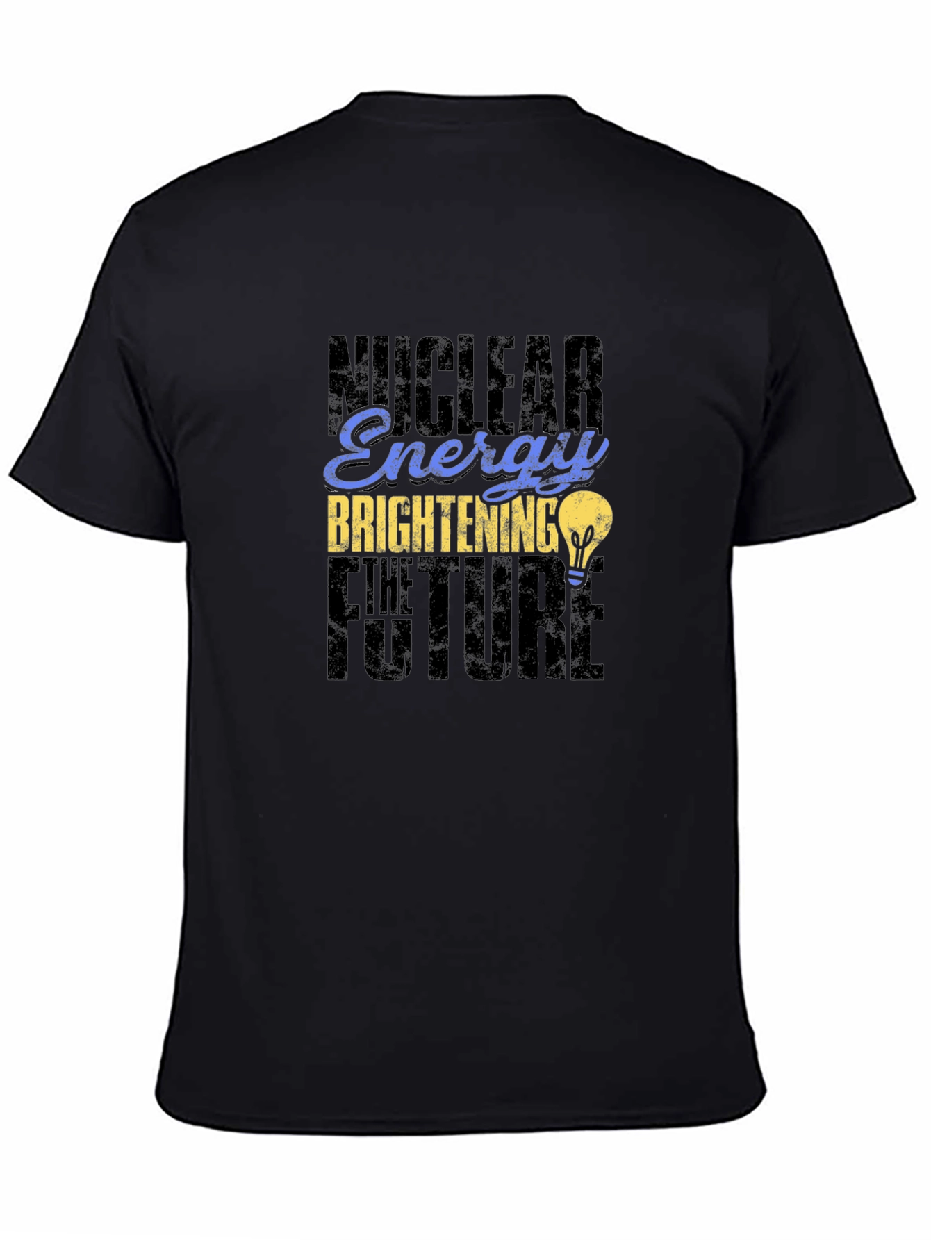 Nuclear Energy Brightening The Future Black T-Shirt