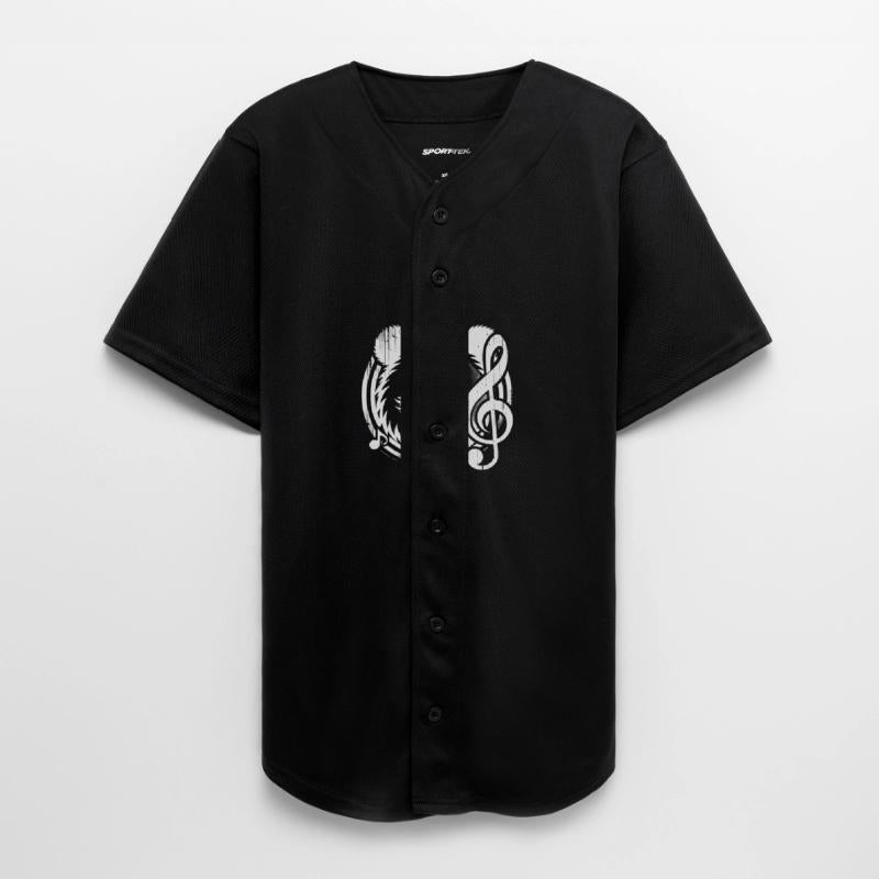 Panda Head Music Note Tattoo With Clef