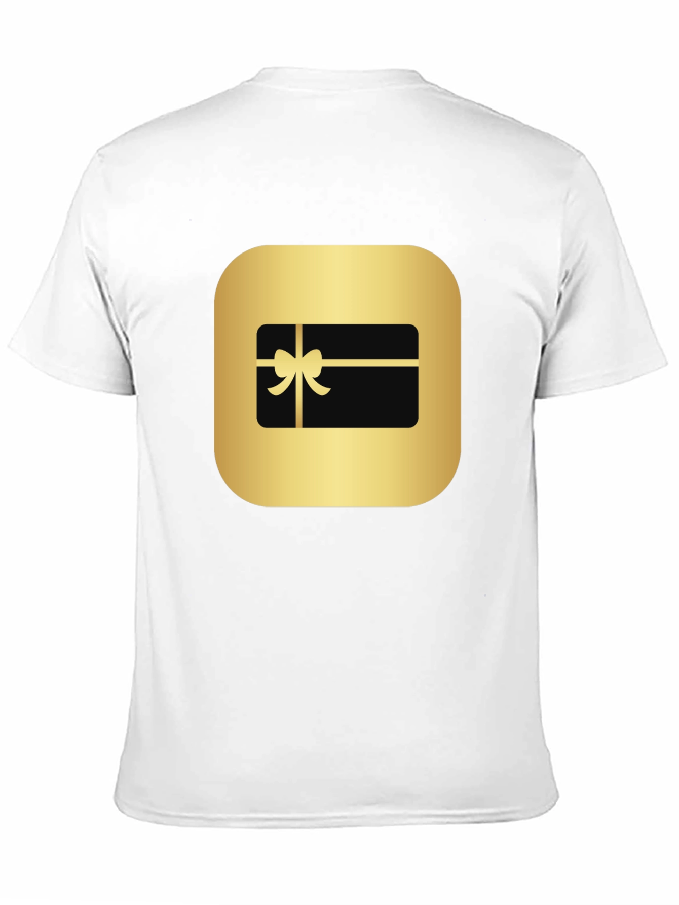 Gift Card Graphic T-Shirt - Black