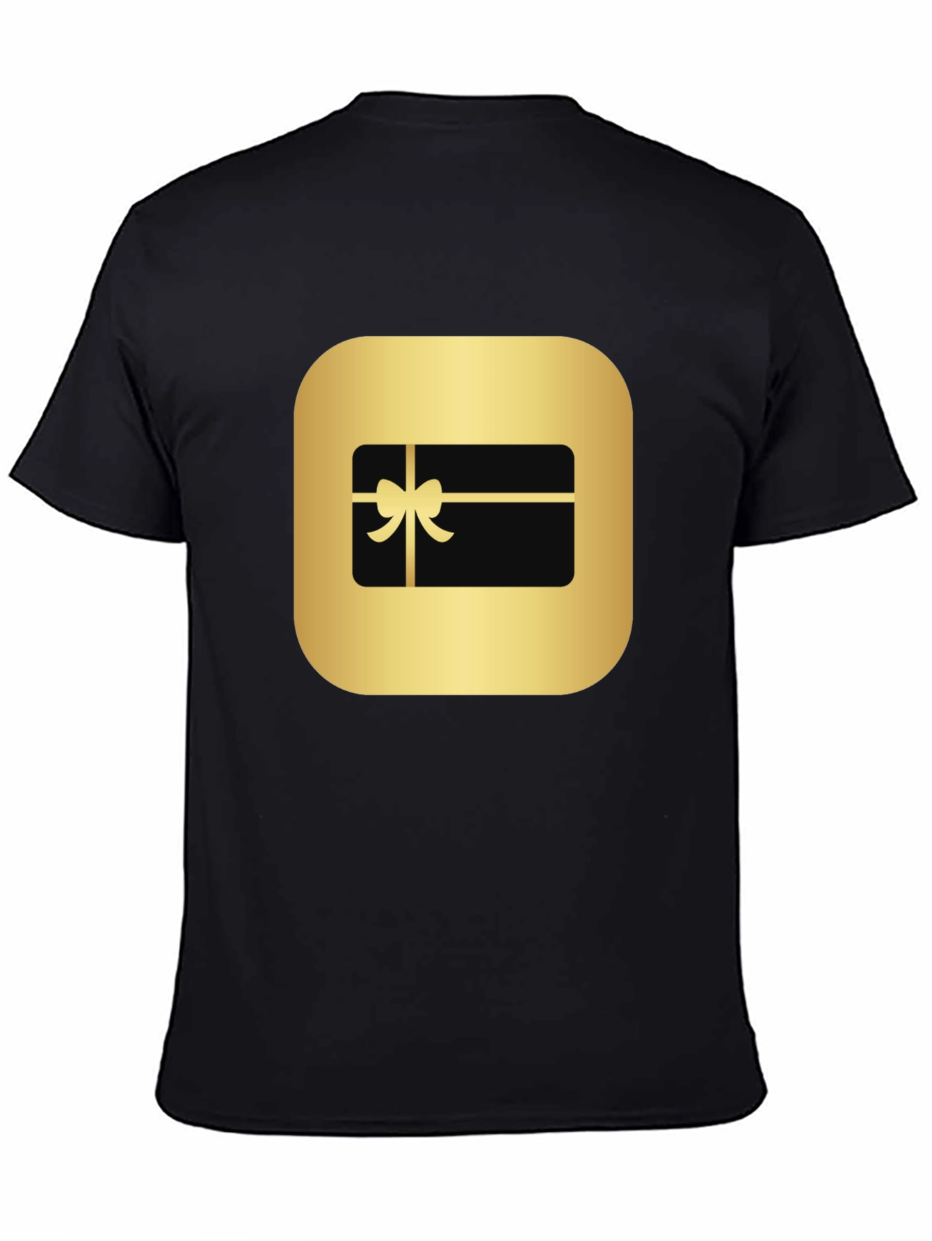 Gift Card Graphic T-Shirt - Black