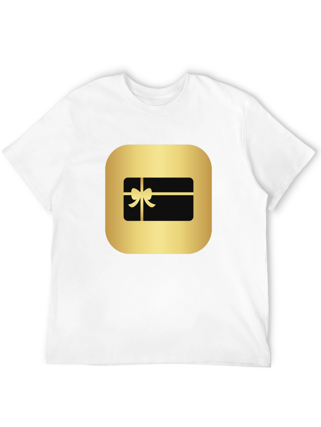 Gift Card Graphic T-Shirt - Black