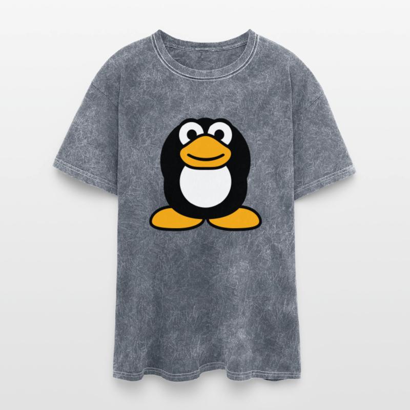 Penguin Hears Nothing Deaf Hands Cover Ears Funny