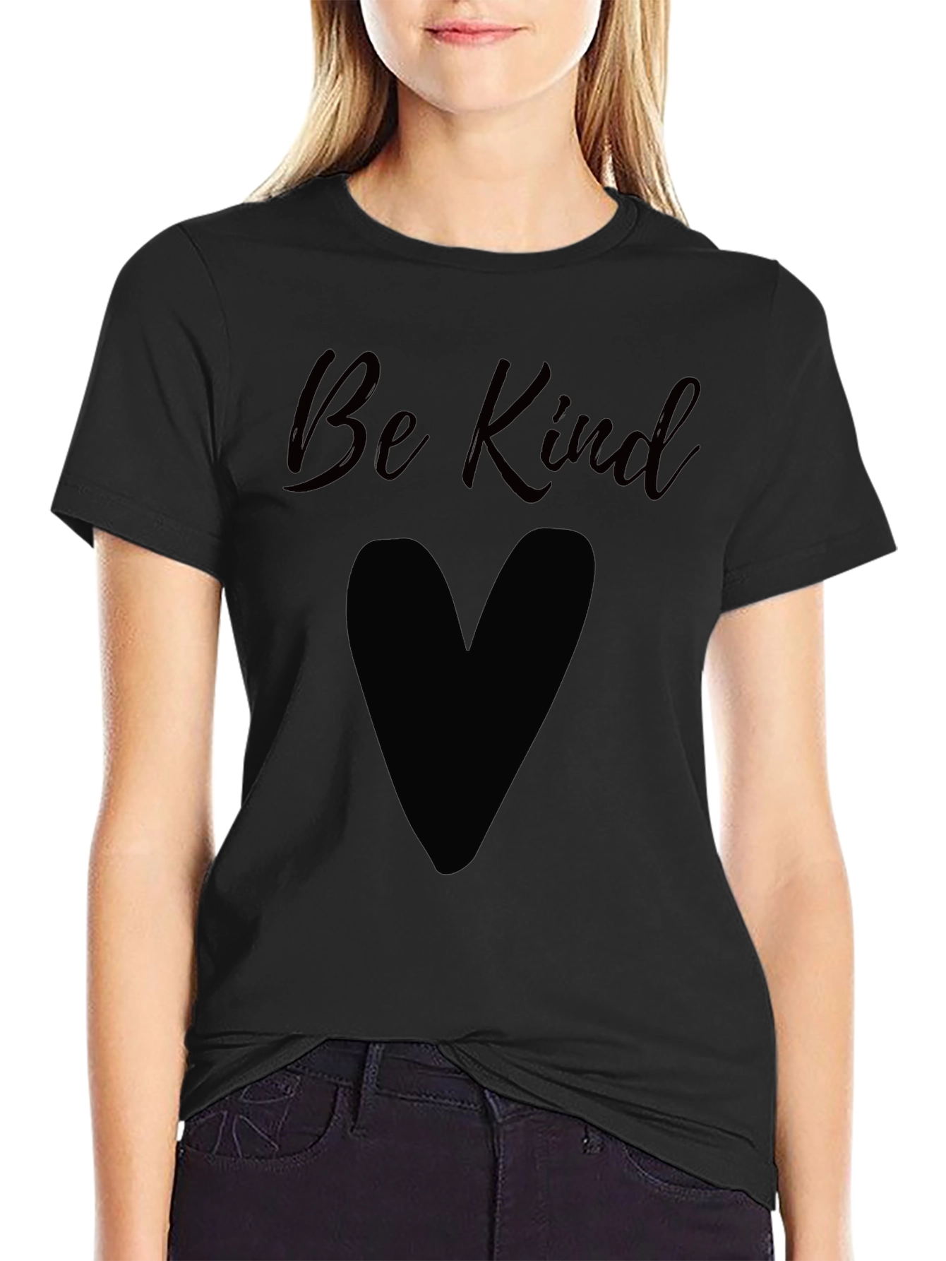 Be Kind Heart T-Shirt - Soft & Stylish
