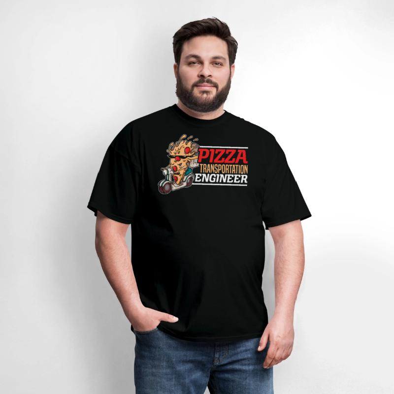 Pizza Transportation Engineer Food Delivery Guy