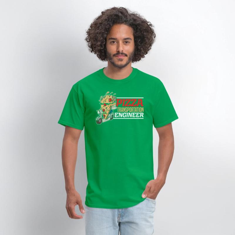 Pizza Transportation Engineer Food Delivery Guy