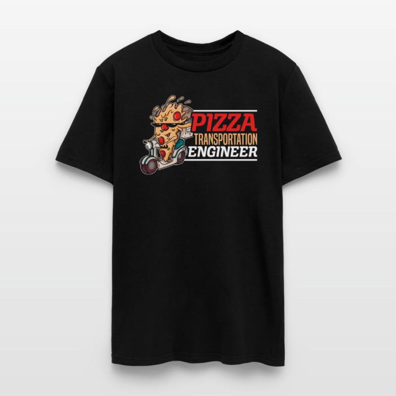 Pizza Transportation Engineer Food Delivery Guy