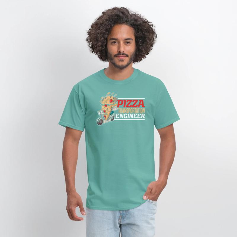 Pizza Transportation Engineer Food Delivery Guy