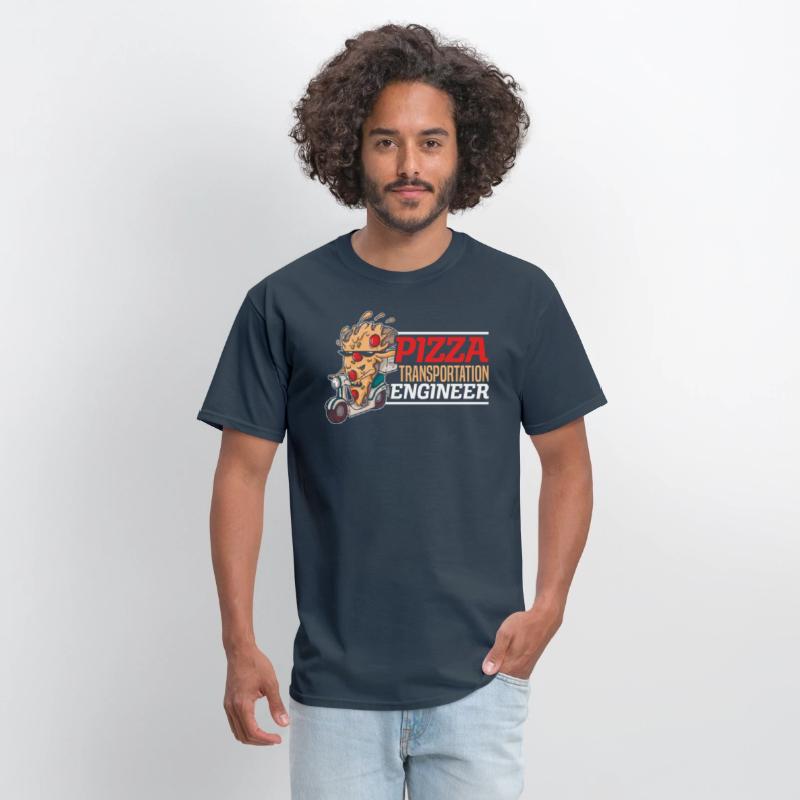 Pizza Transportation Engineer Food Delivery Guy