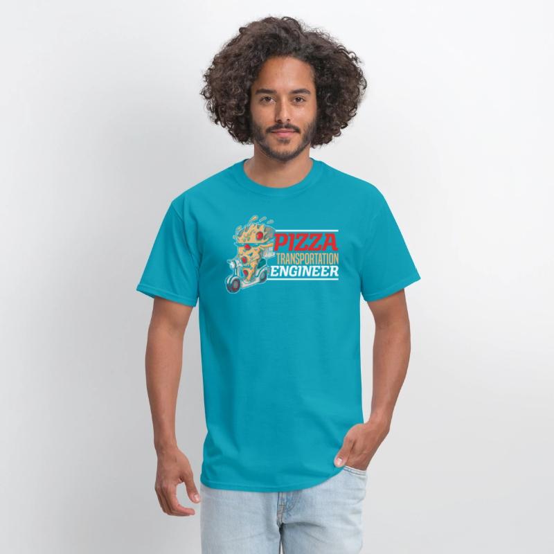 Pizza Transportation Engineer Food Delivery Guy