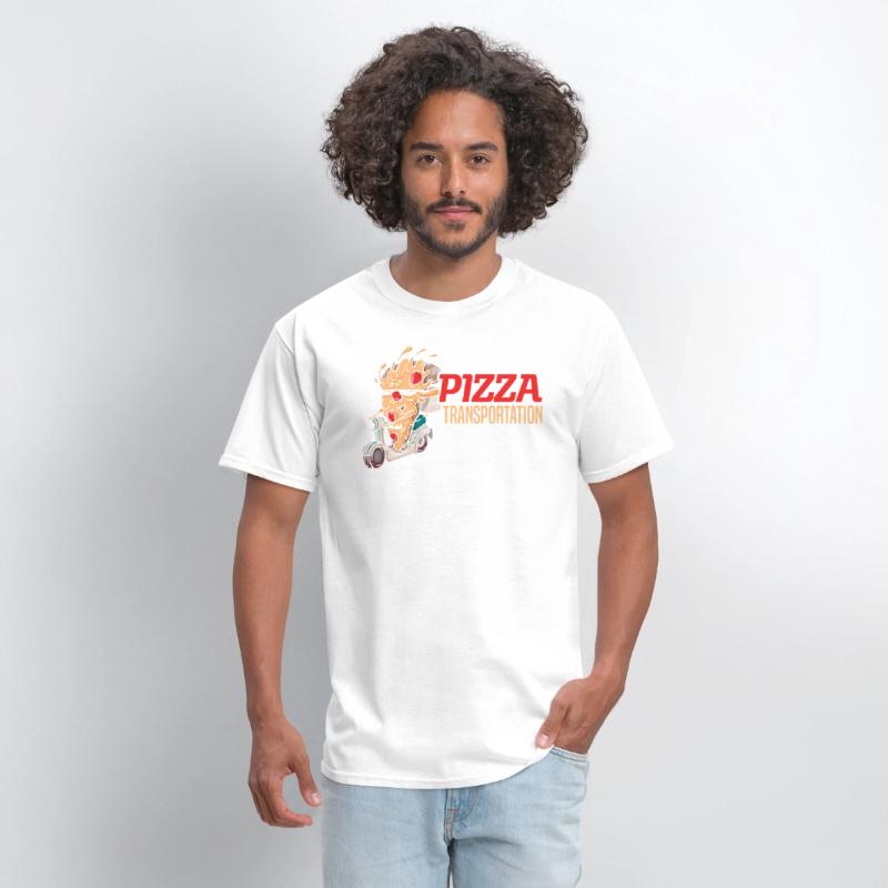 Pizza Transportation Engineer Food Delivery Guy