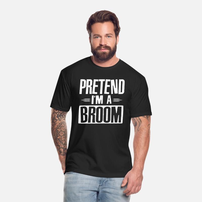 Pretend I'm A Broom Easy Lazy Halloween Costume