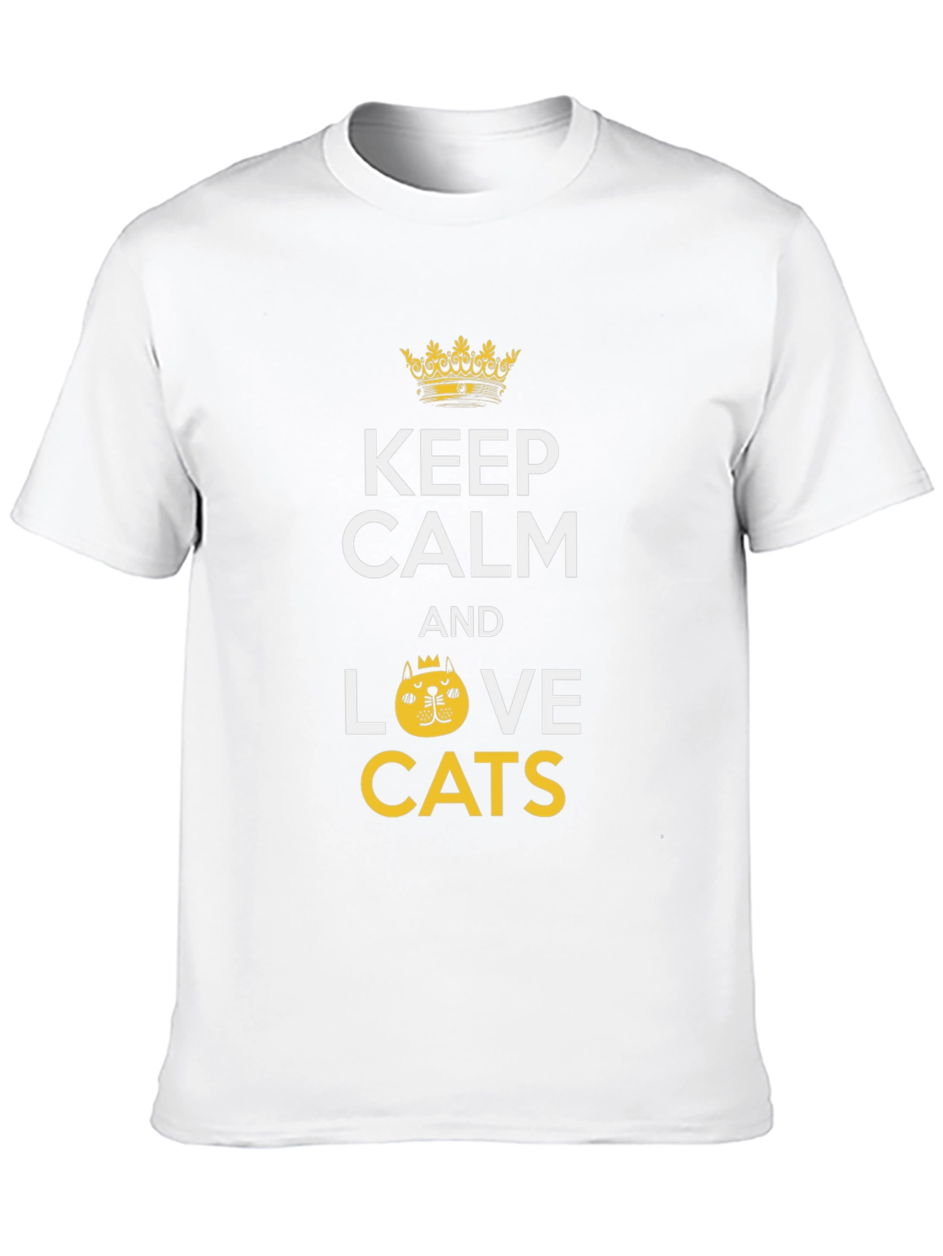 Keep Calm Love Cats Tee
