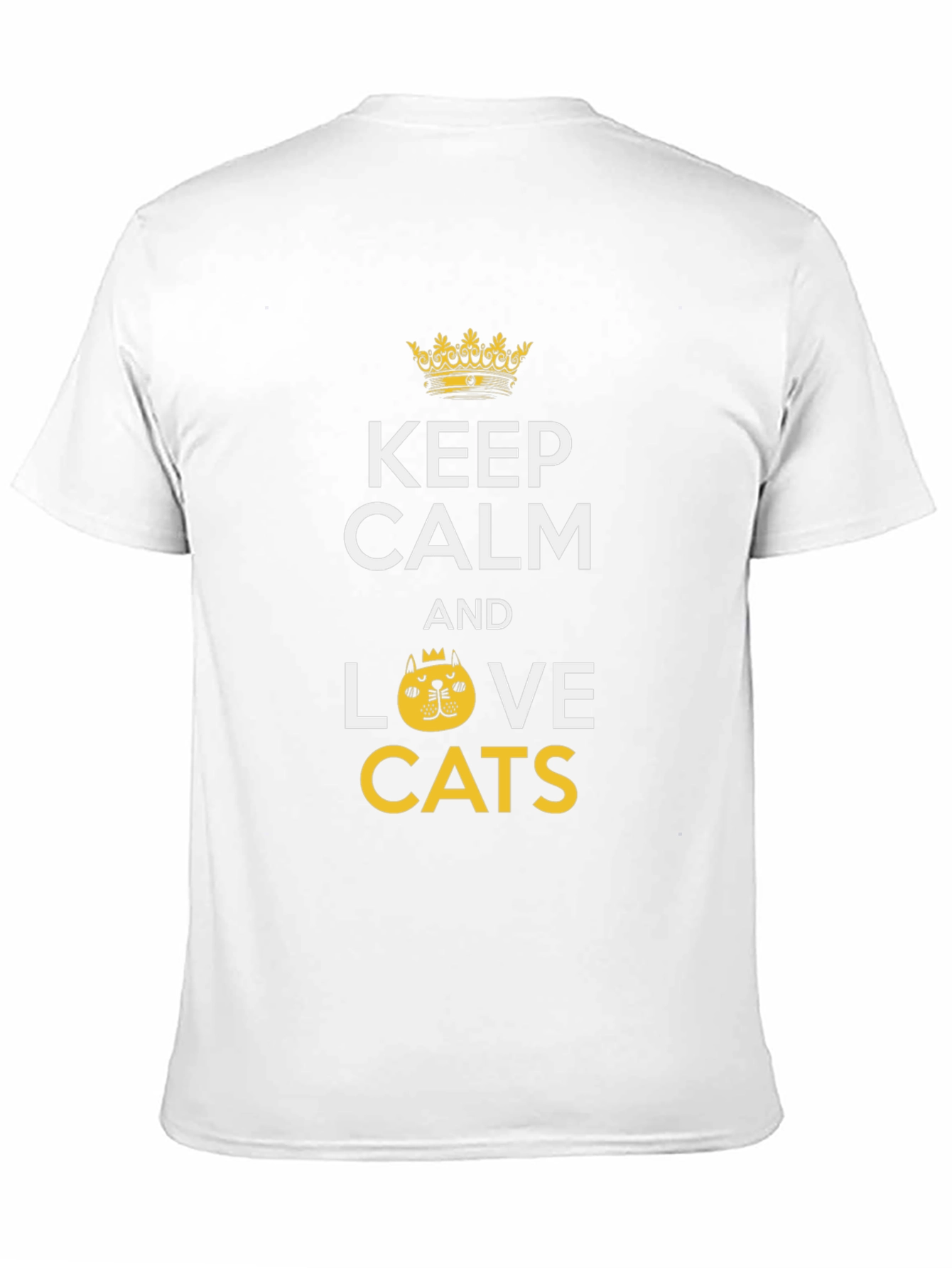 Keep Calm Love Cats Tee