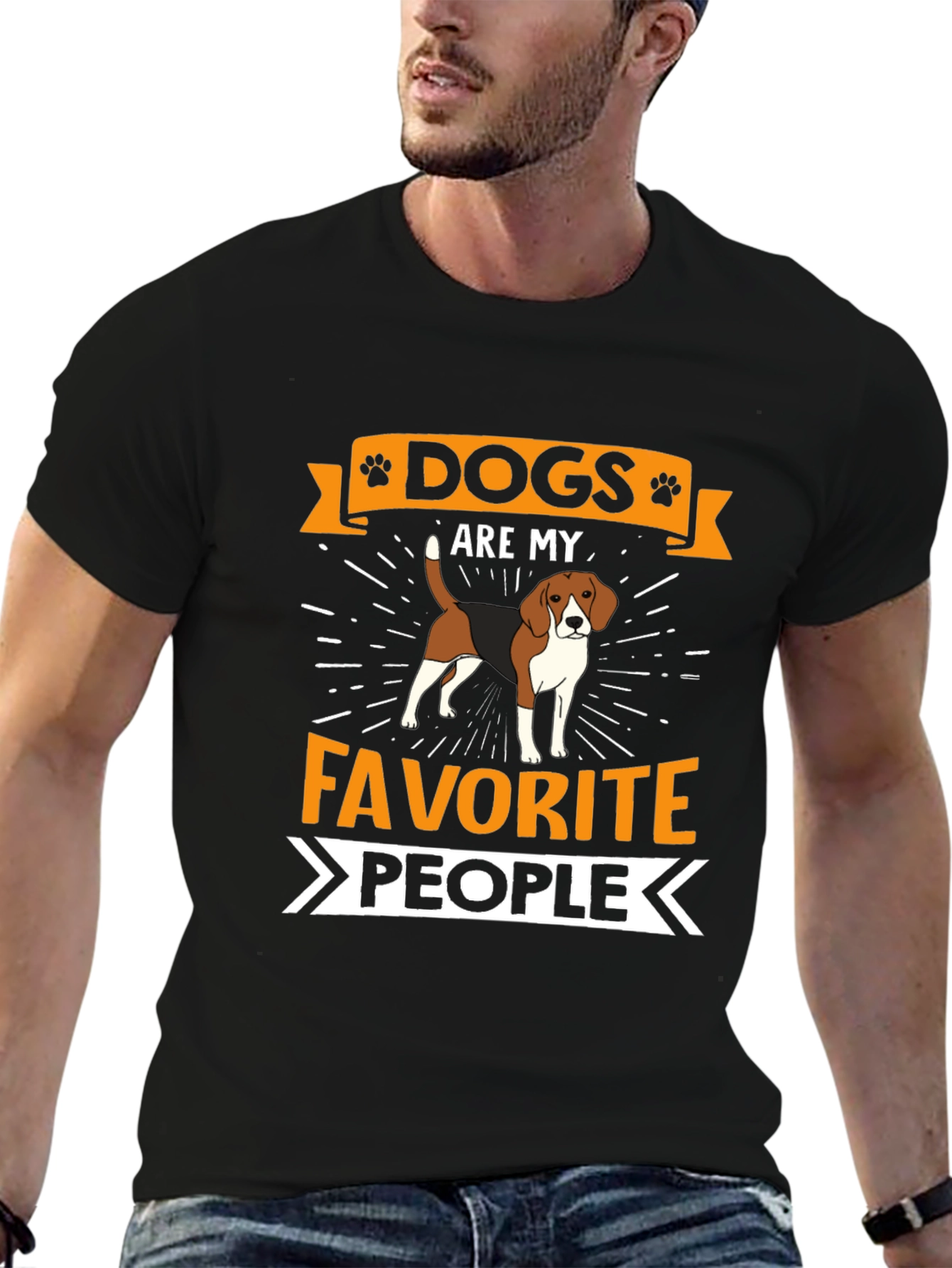 Dogs Are My Favorite People Graphic Tee