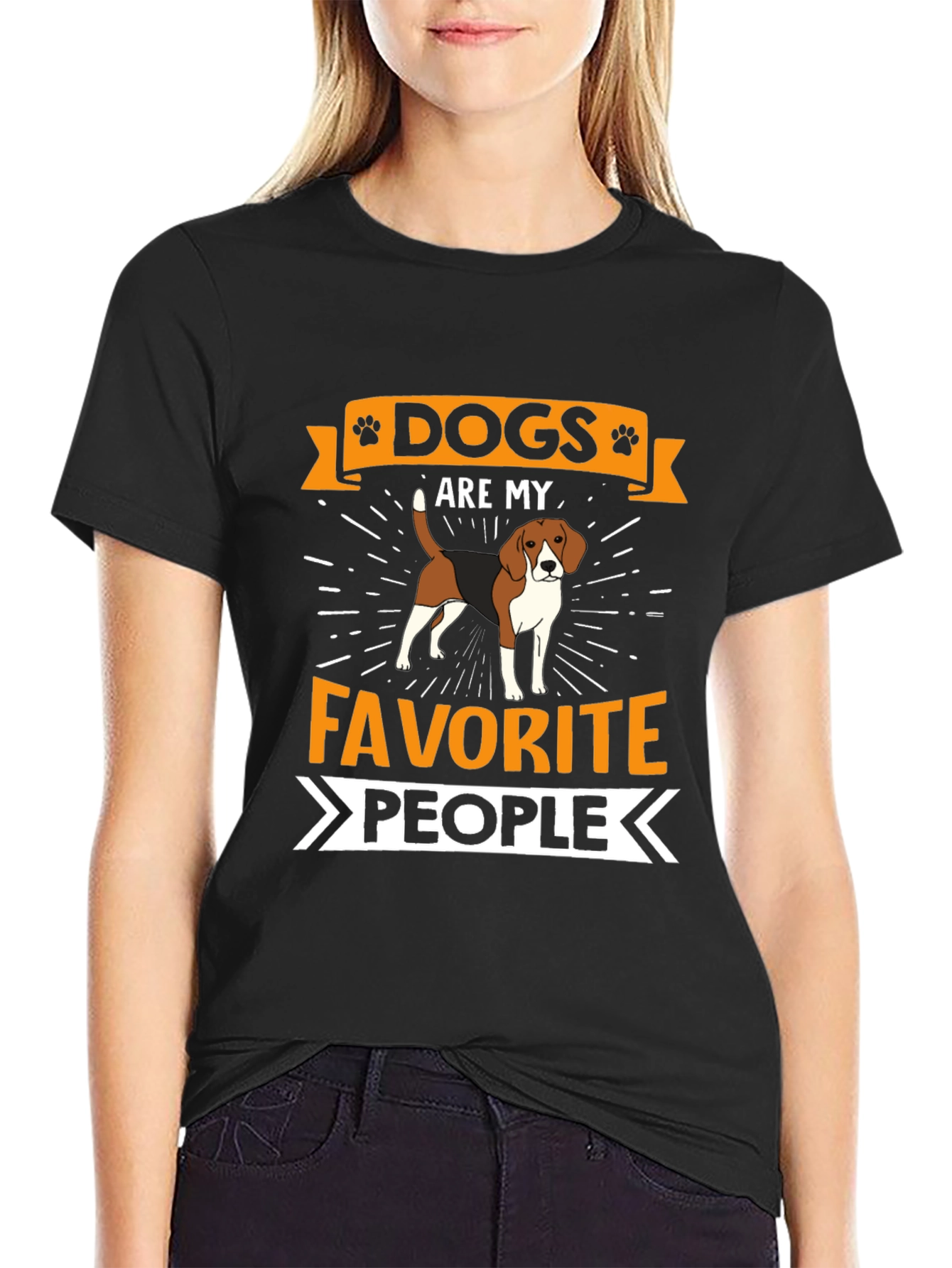Dogs Are My Favorite People Graphic Tee
