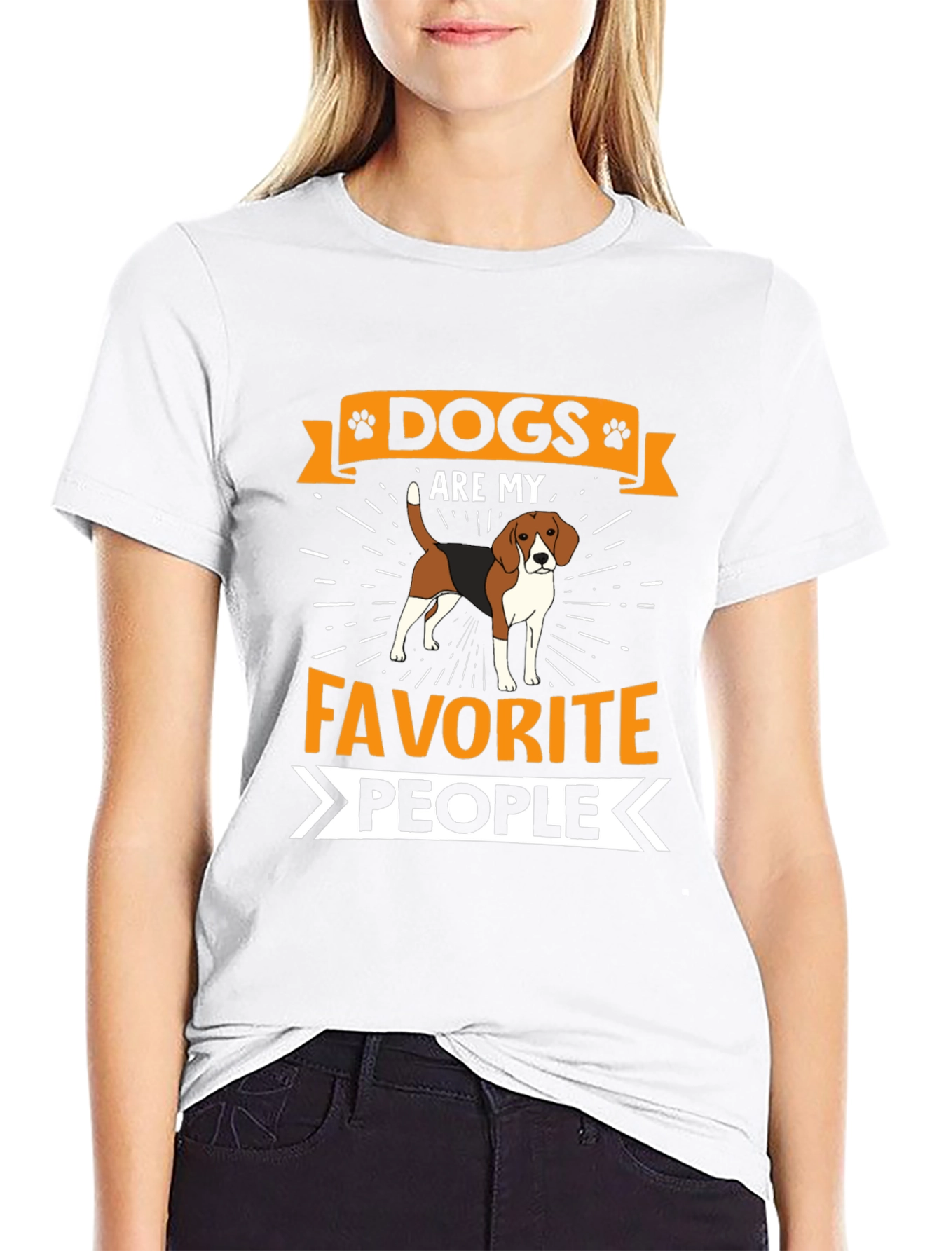 Dogs Are My Favorite People Graphic Tee