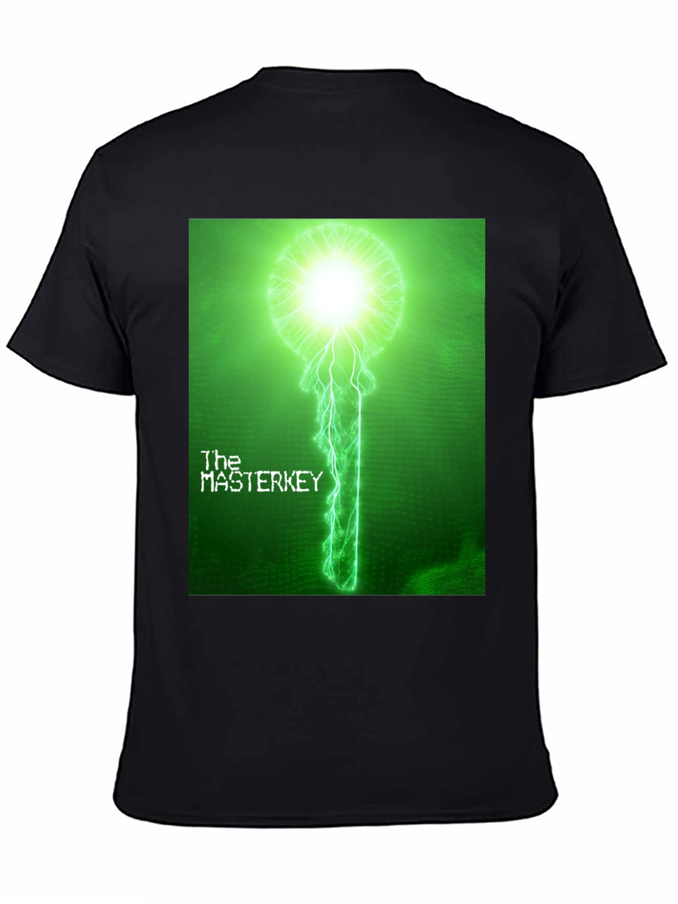 The Master Key T-Shirt - Electric Green Graphic Tee