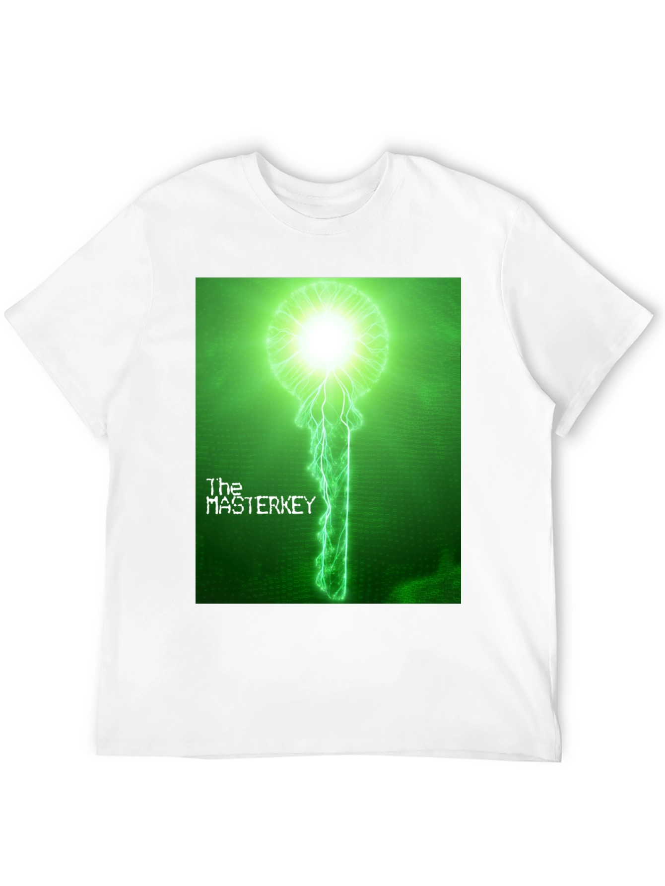 The Master Key T-Shirt - Electric Green Graphic Tee