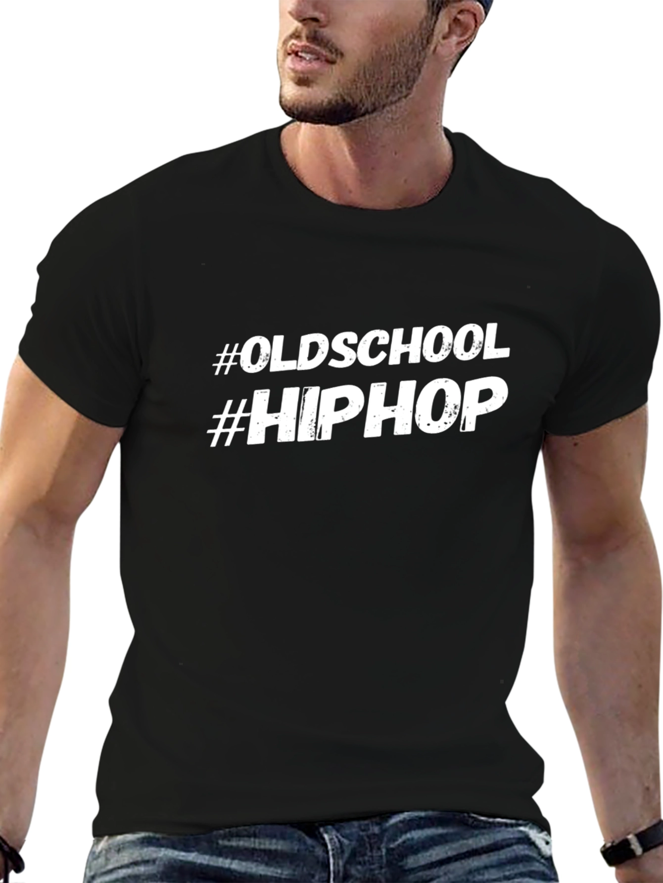 Oldschool Hip Hop Graphic T-Shirt
